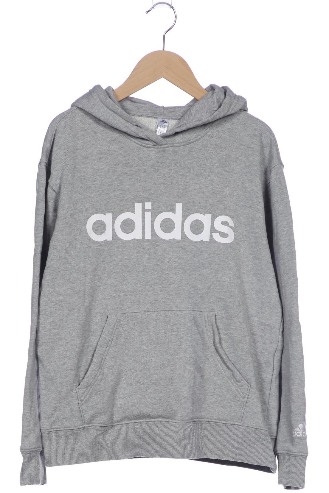 

adidas Damen Kapuzenpullover, grau, Gr. 36