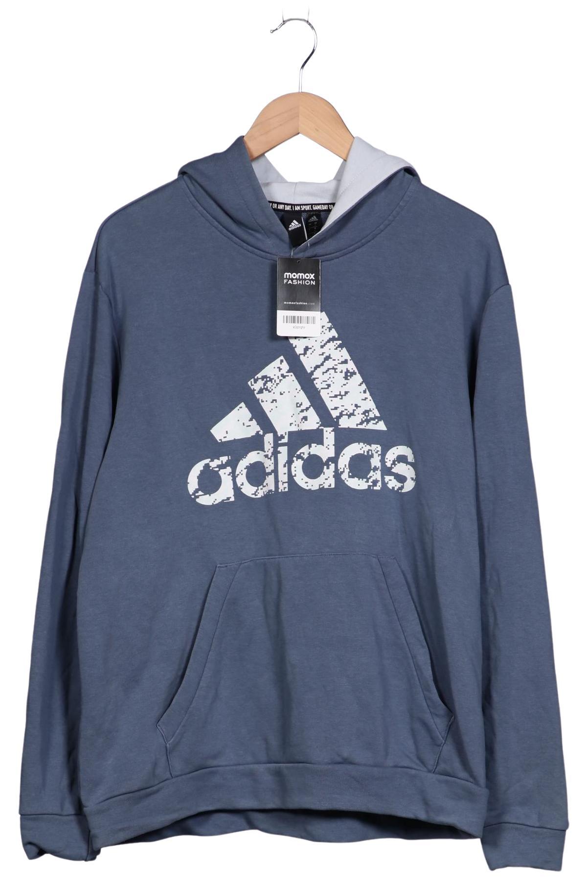 

adidas Damen Kapuzenpullover, blau, Gr. 42