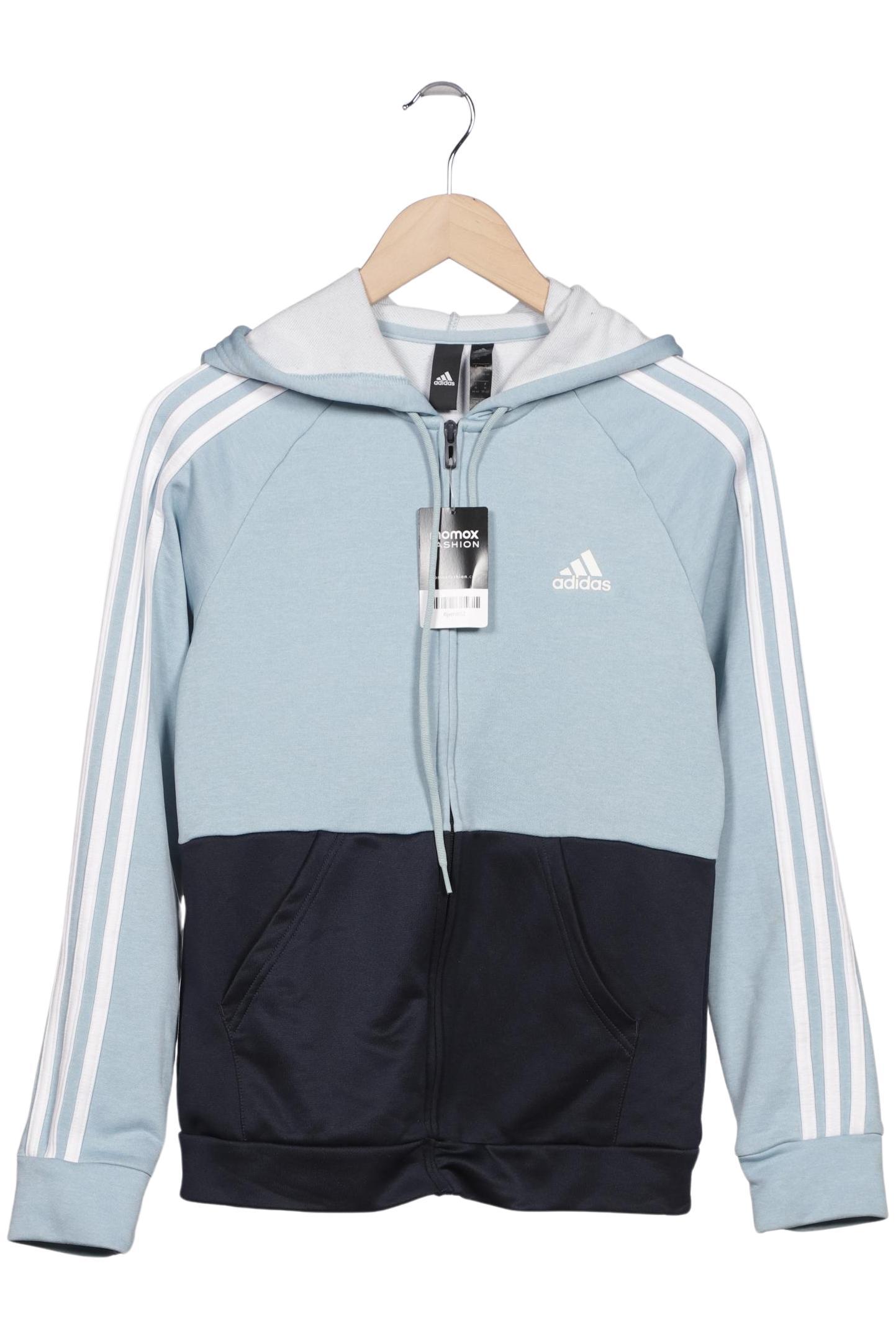 

adidas Damen Kapuzenpullover, blau, Gr. 38