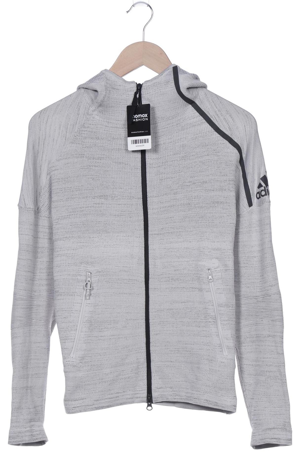 

adidas Damen Kapuzenpullover, grau, Gr. 38