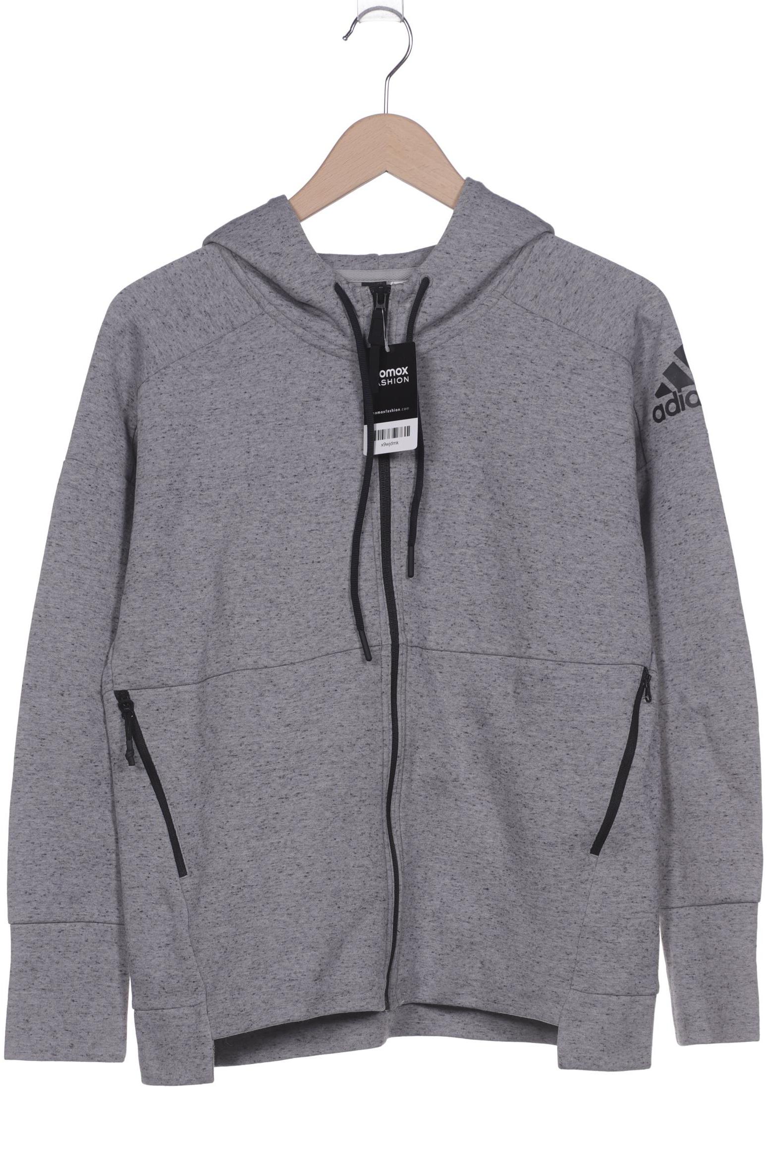 

adidas Damen Kapuzenpullover, grau, Gr. 38