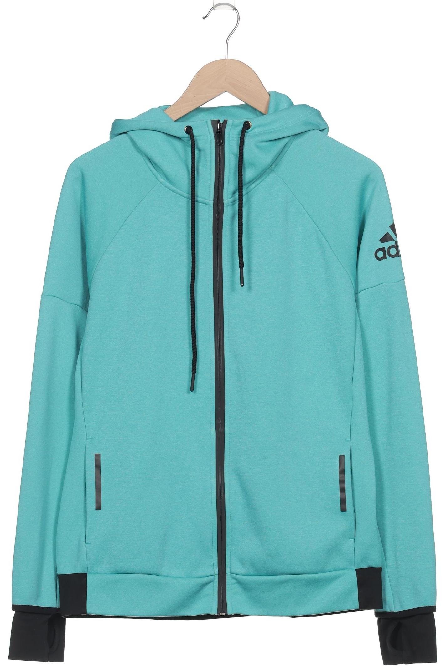 

adidas Damen Kapuzenpullover, türkis, Gr. 42