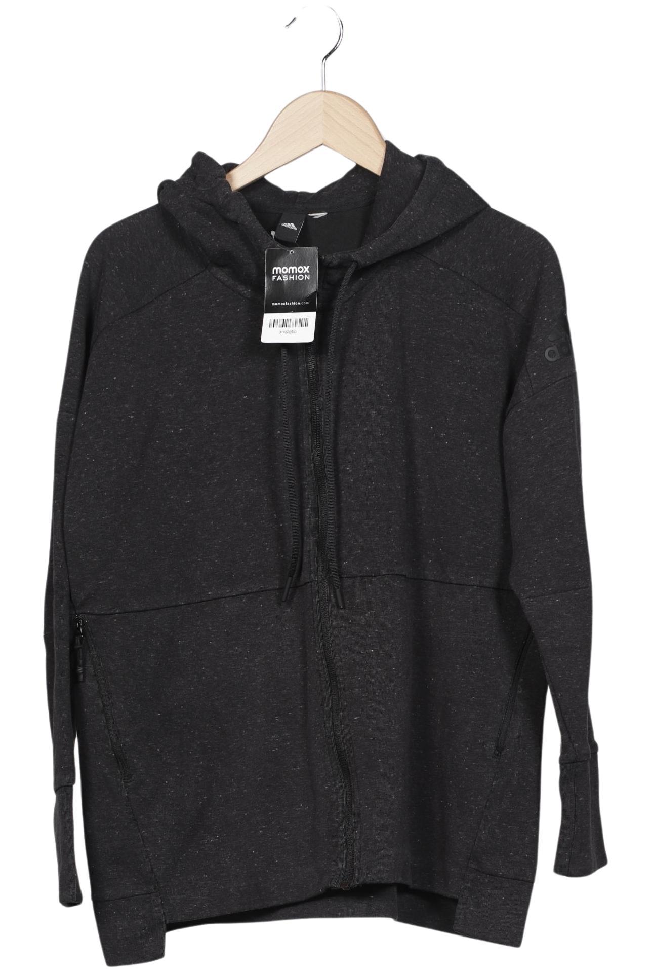 

adidas Damen Kapuzenpullover, grau, Gr. 44