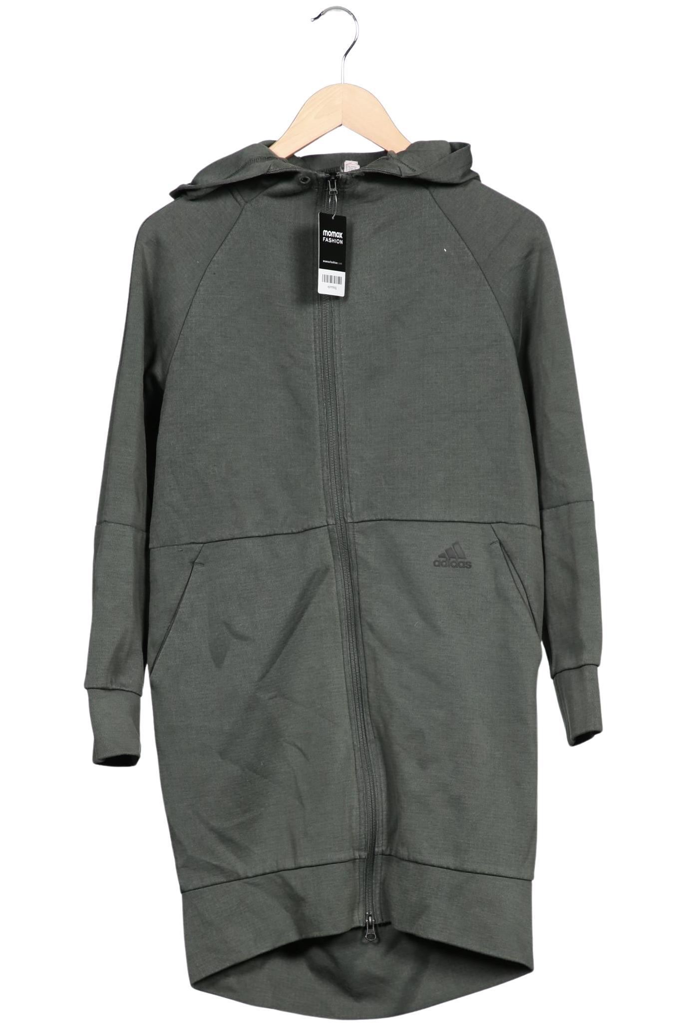 

adidas Damen Kapuzenpullover, grün, Gr. 34