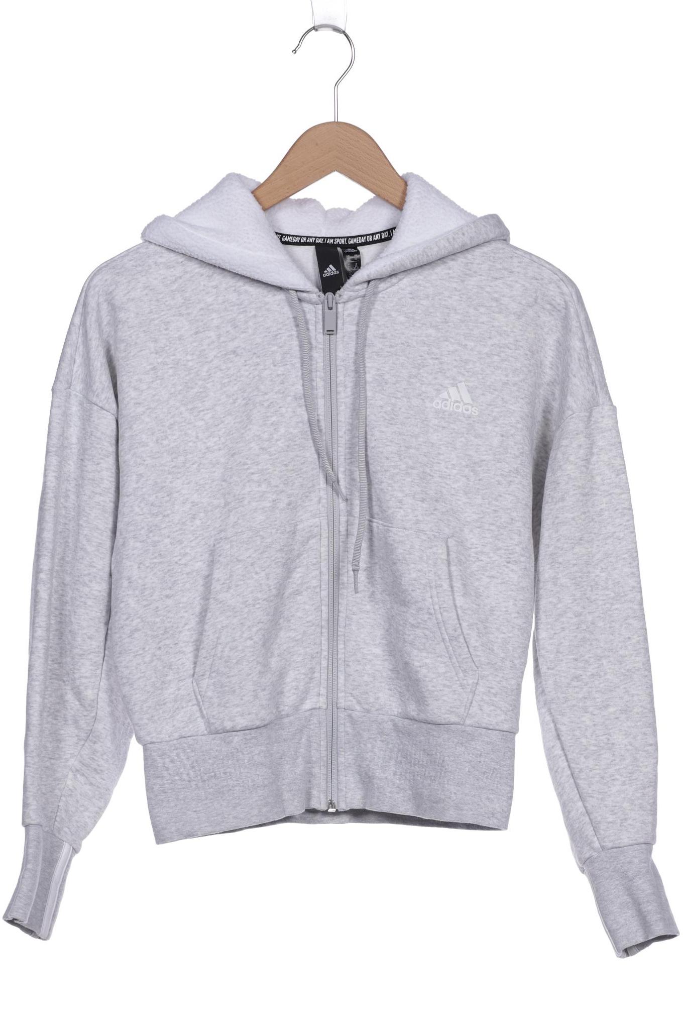 

adidas Damen Kapuzenpullover, grau