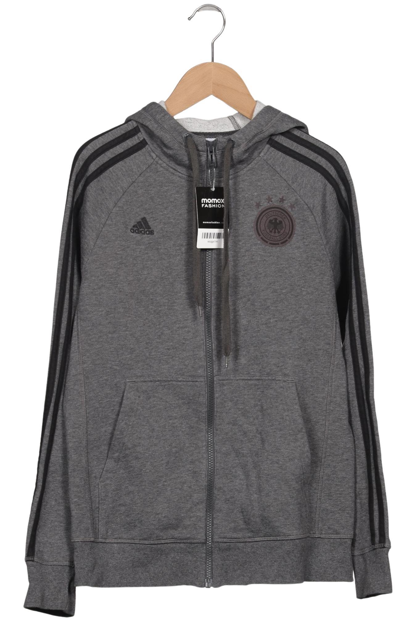 

adidas Damen Kapuzenpullover, grau, Gr. 38