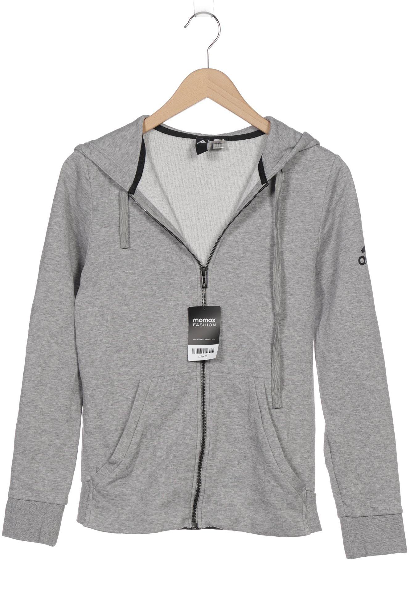 

adidas Damen Kapuzenpullover, grau, Gr. 38