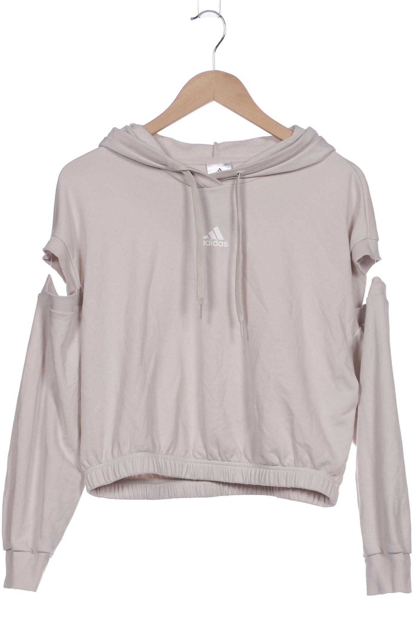 

adidas Damen Kapuzenpullover, beige, Gr. 36