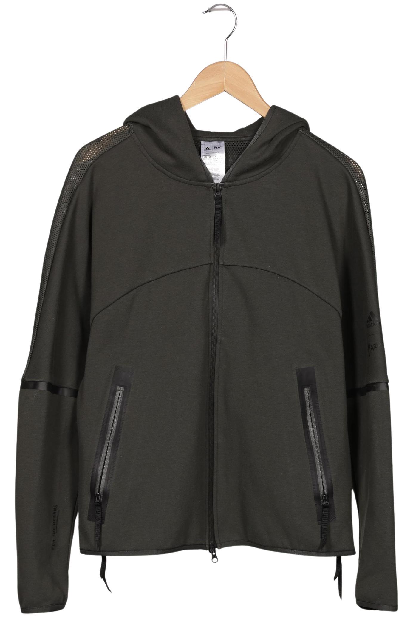 

adidas Damen Kapuzenpullover, grün, Gr. 46