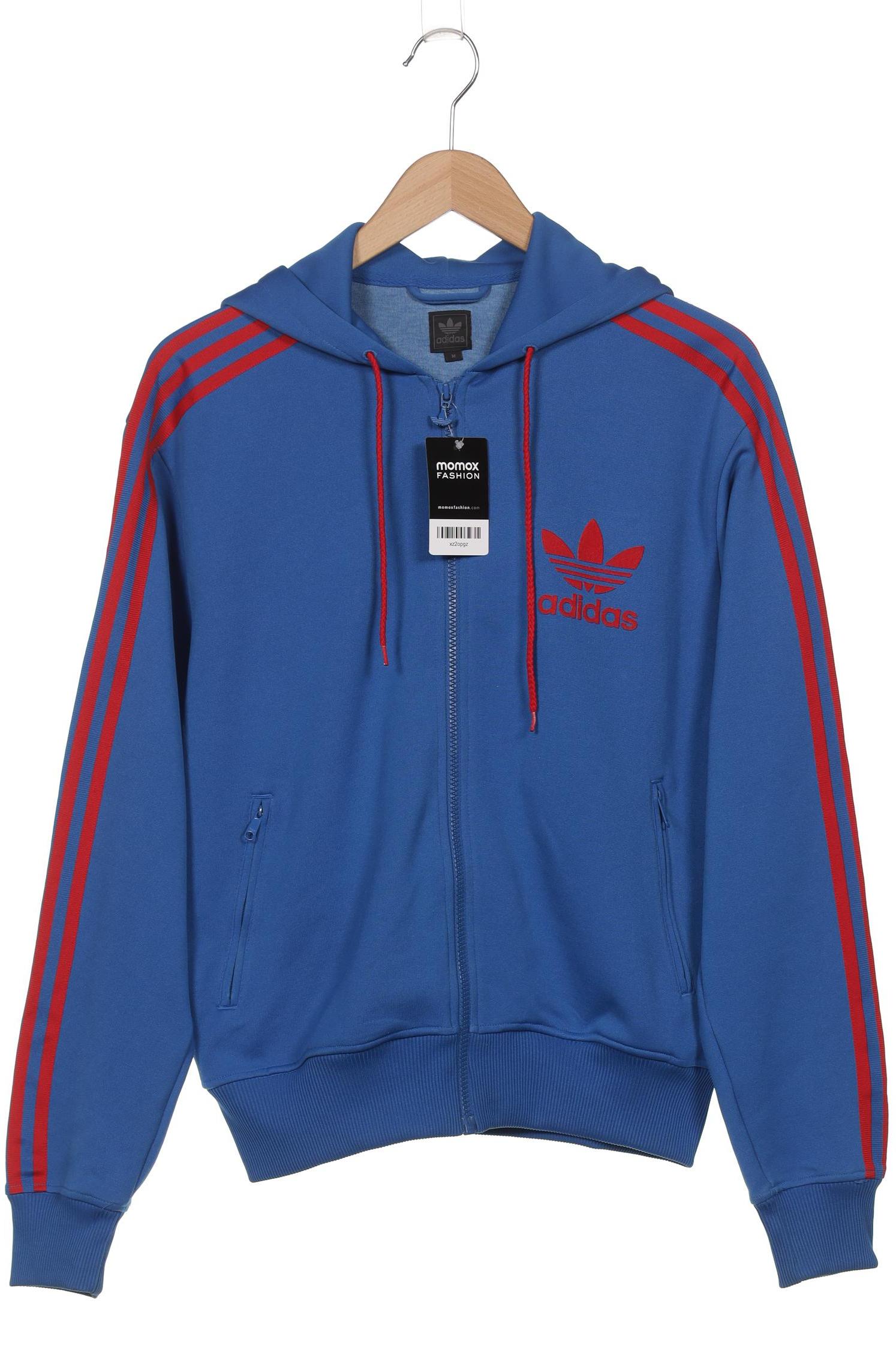 

adidas Damen Kapuzenpullover, blau, Gr. 38