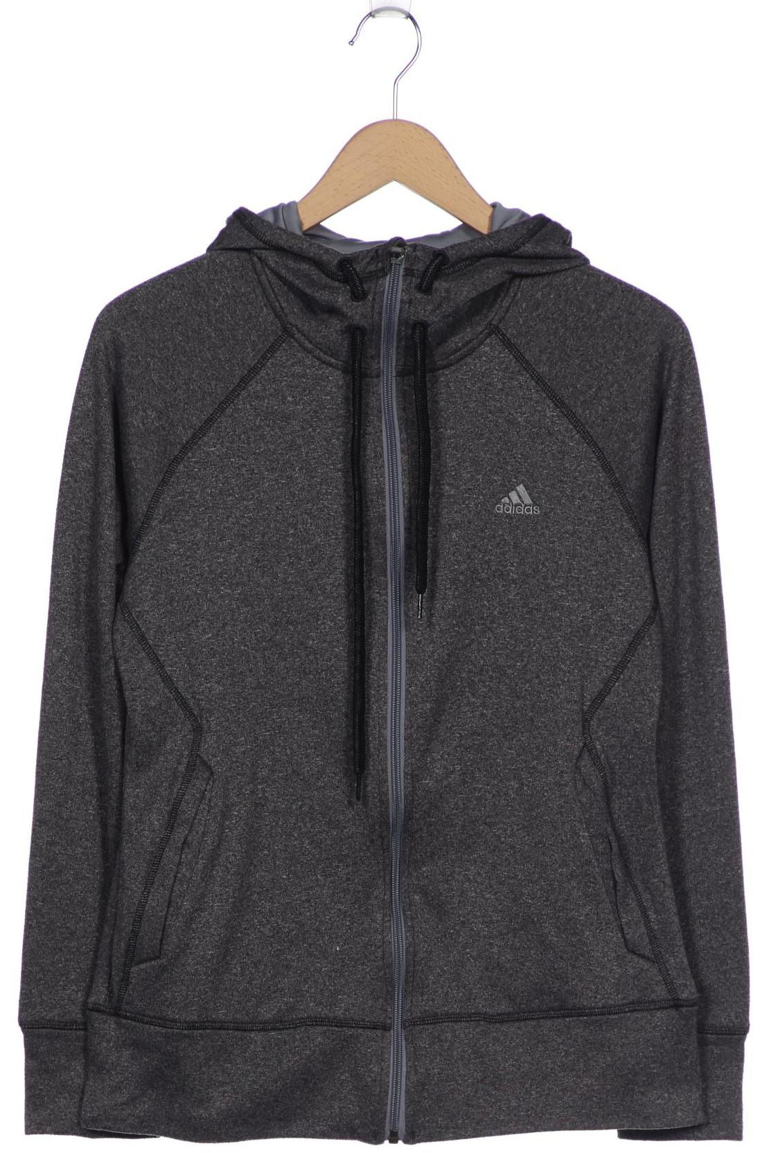 

adidas Damen Kapuzenpullover, silber, Gr. 38