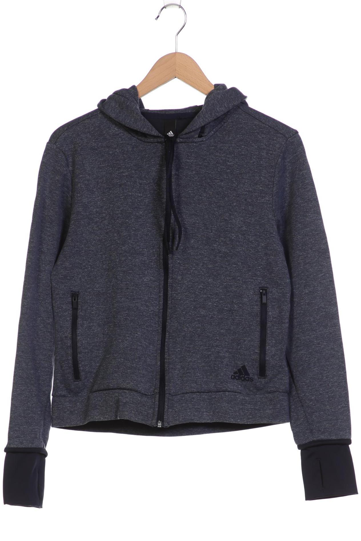 

adidas Damen Kapuzenpullover, marineblau, Gr. 42