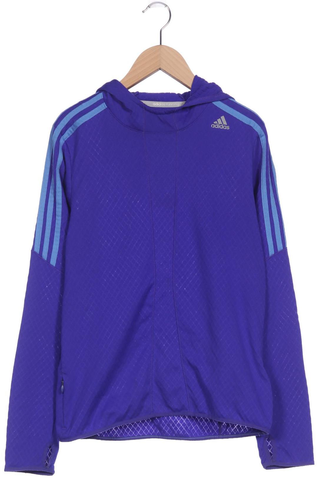 

adidas Damen Kapuzenpullover, blau, Gr. 38