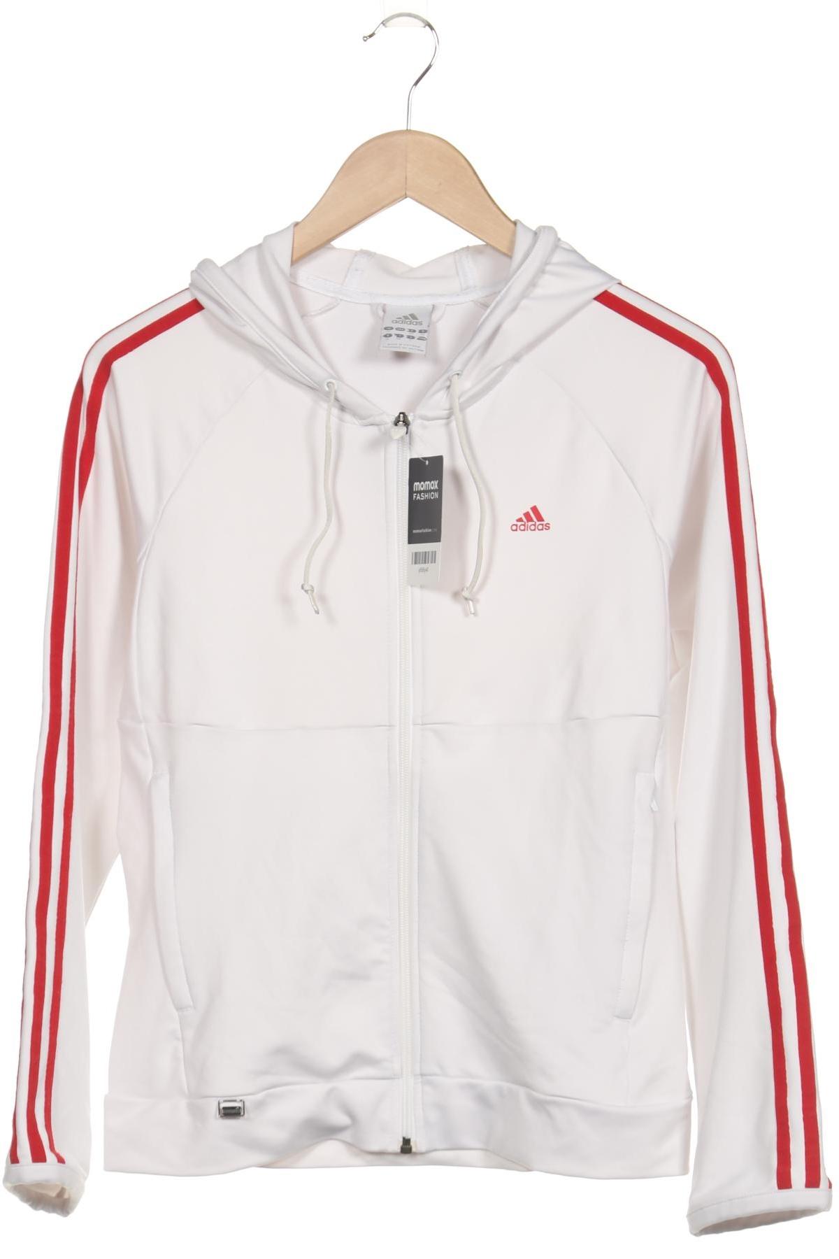 

adidas Damen Kapuzenpullover, weiß, Gr. 38