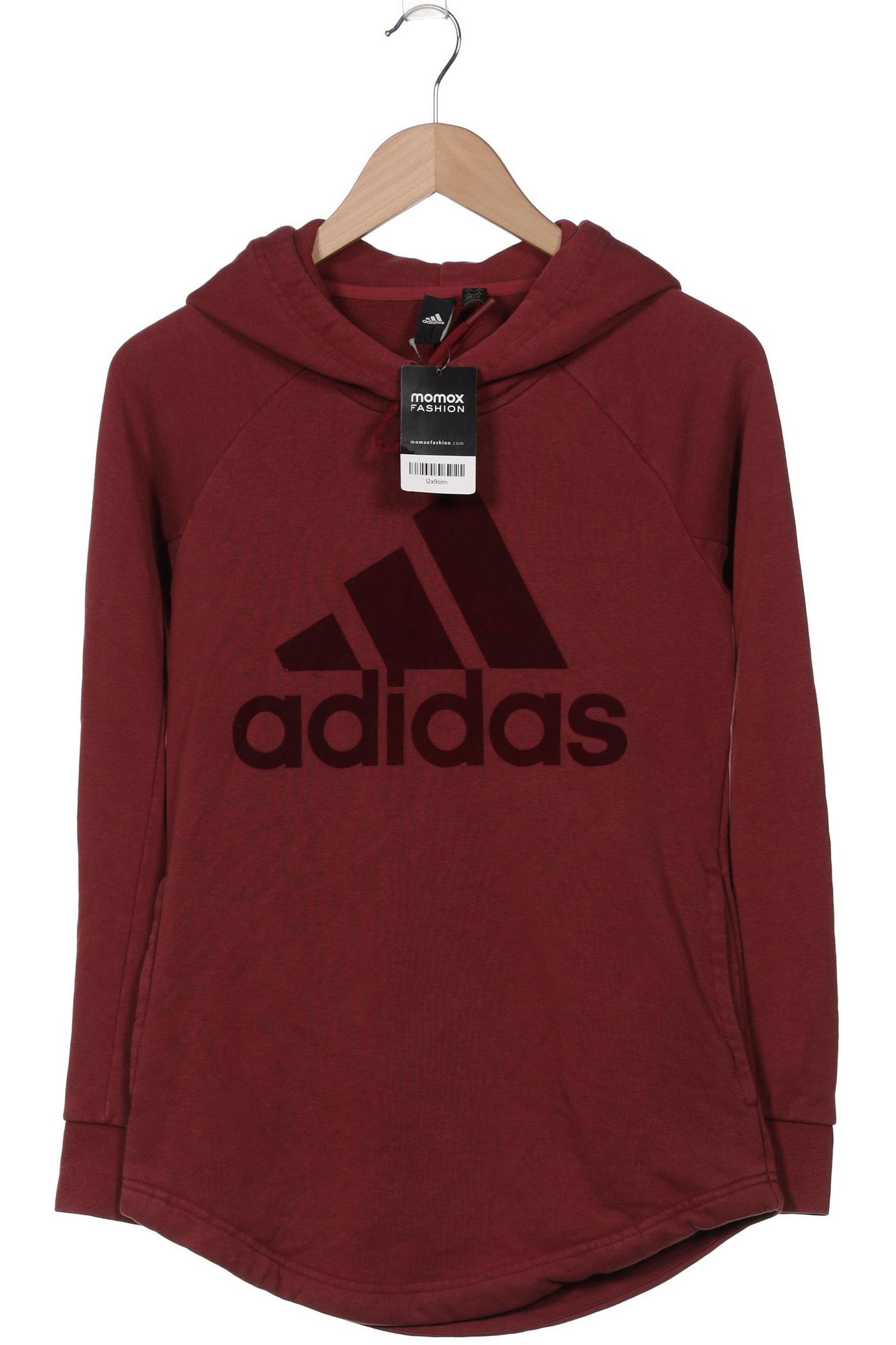 

adidas Damen Kapuzenpullover, bordeaux, Gr. 34
