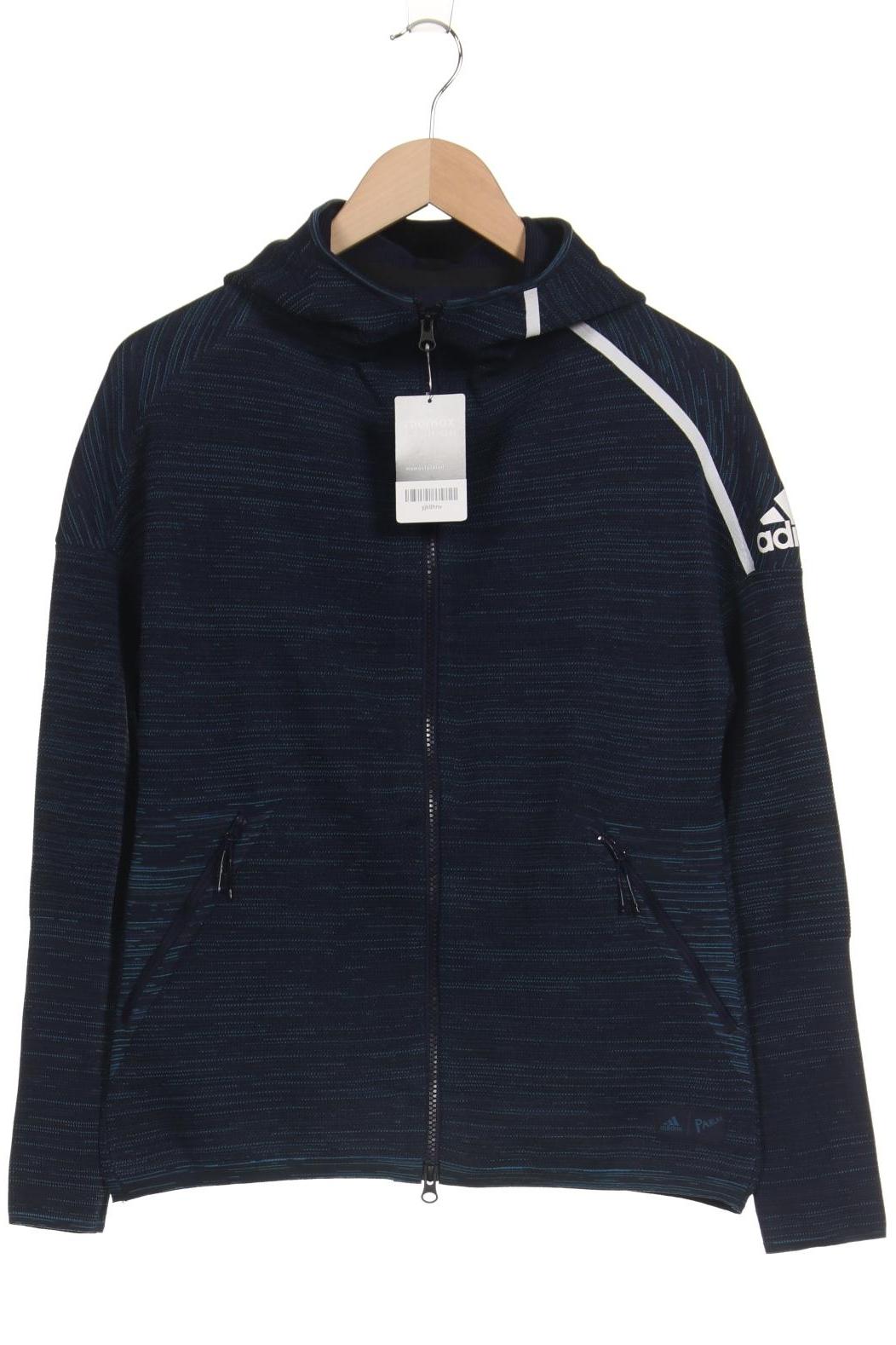 

adidas Damen Kapuzenpullover, marineblau, Gr. 34