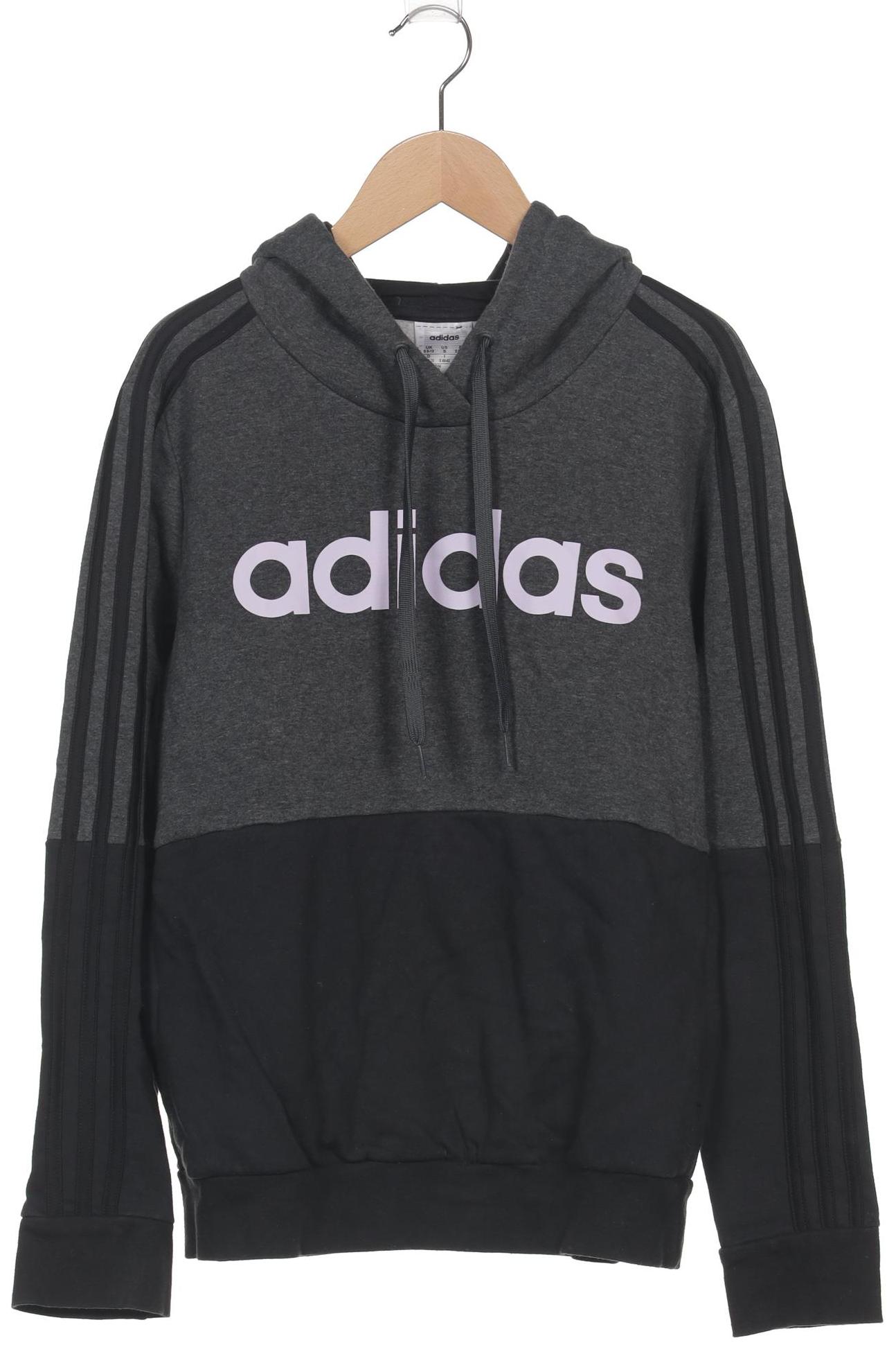

adidas Damen Kapuzenpullover, grau, Gr. 36