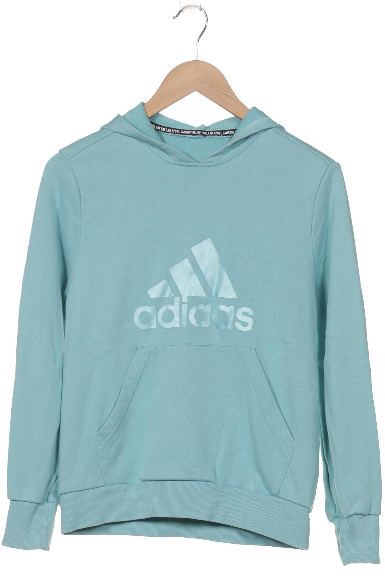 

adidas Damen Kapuzenpullover, türkis, Gr. 36