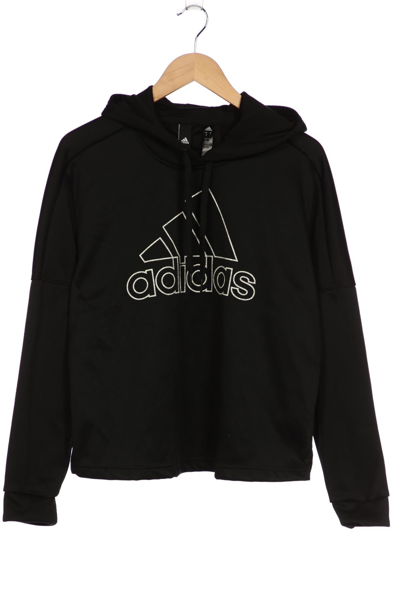 

adidas Damen Kapuzenpullover, schwarz, Gr. 42