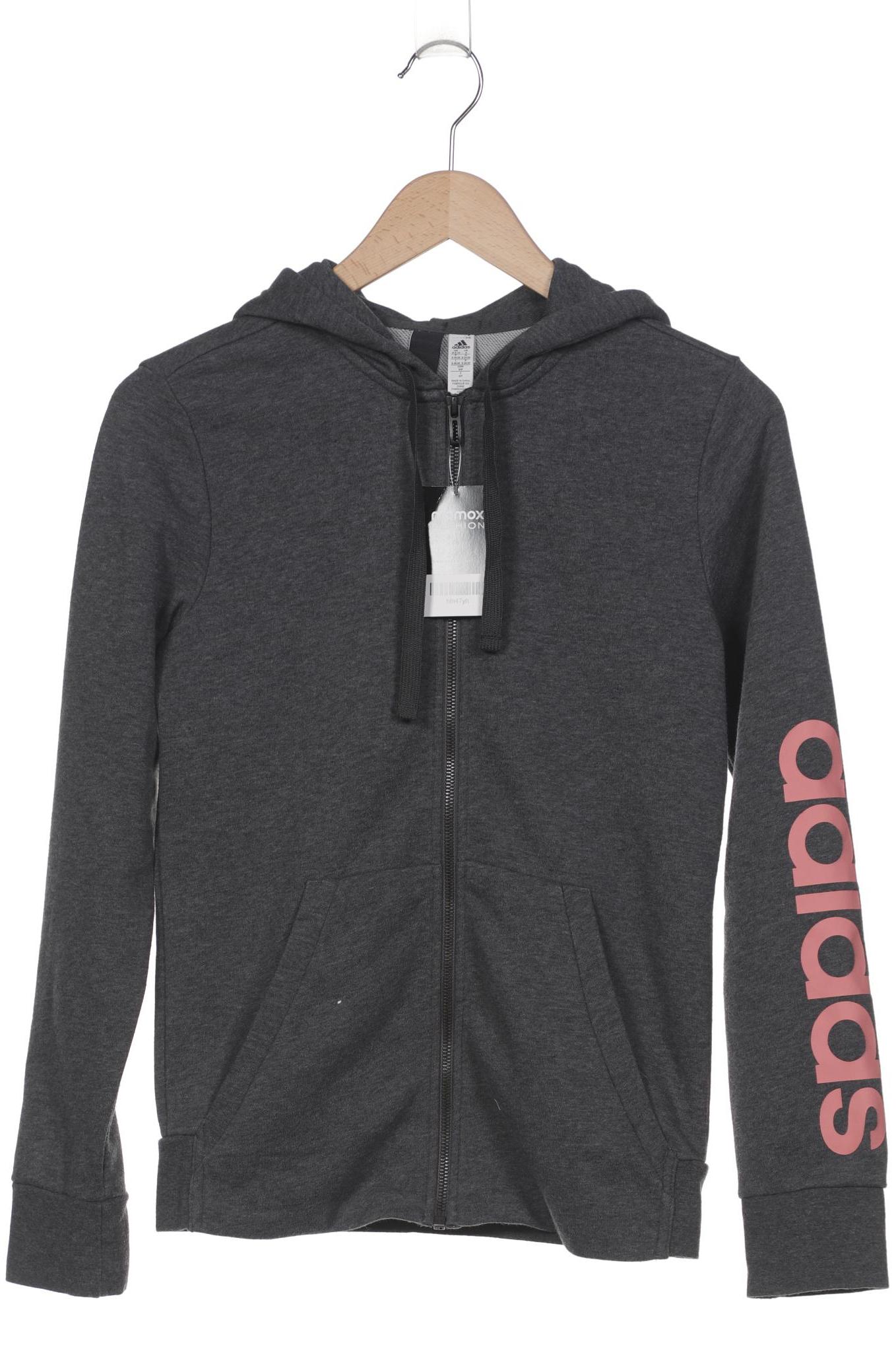 

adidas Damen Kapuzenpullover, grau, Gr. 36