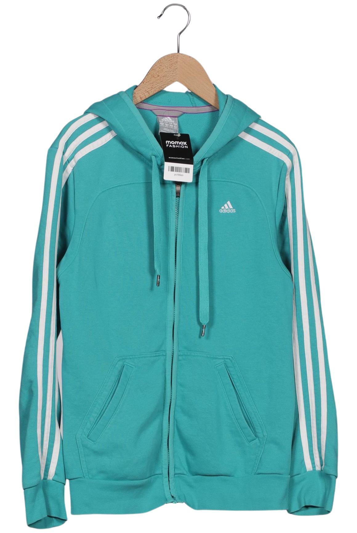 

adidas Damen Kapuzenpullover, türkis, Gr. 38