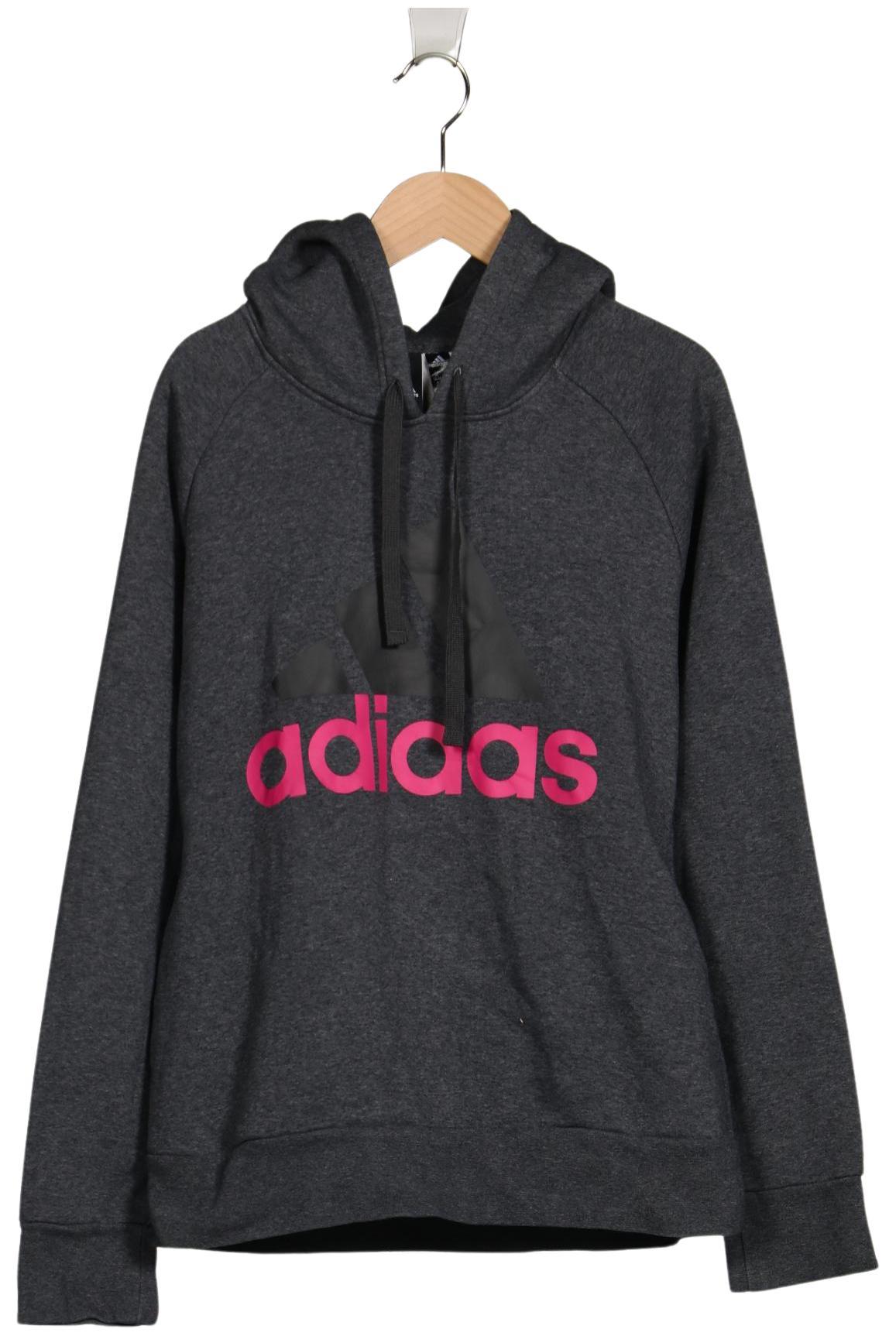 

adidas Damen Kapuzenpullover, grau, Gr. 38