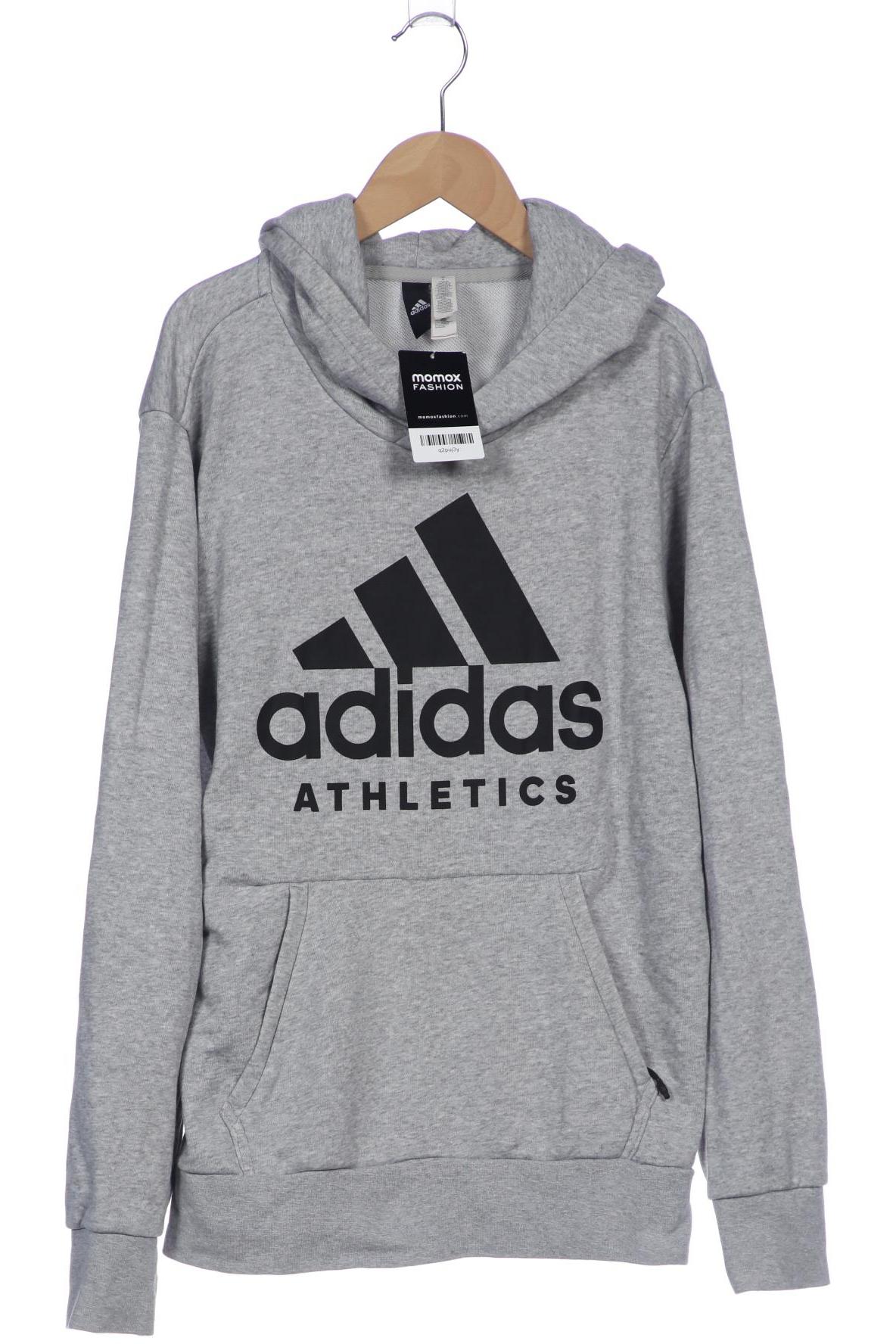 

adidas Damen Kapuzenpullover, grau, Gr. 36