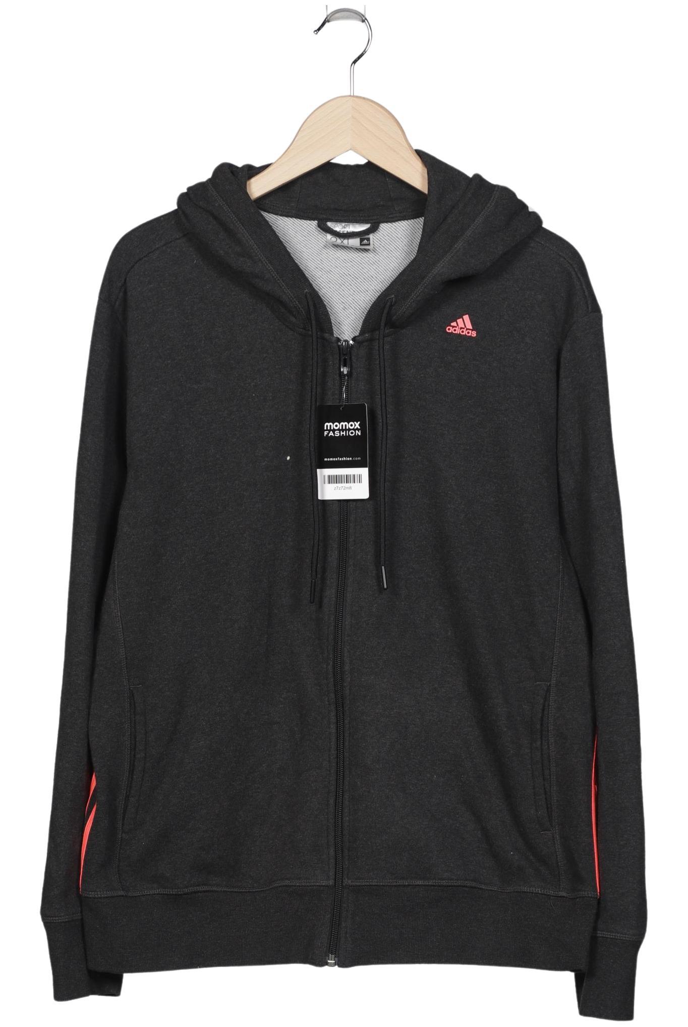 

adidas Damen Kapuzenpullover, grau, Gr. 50