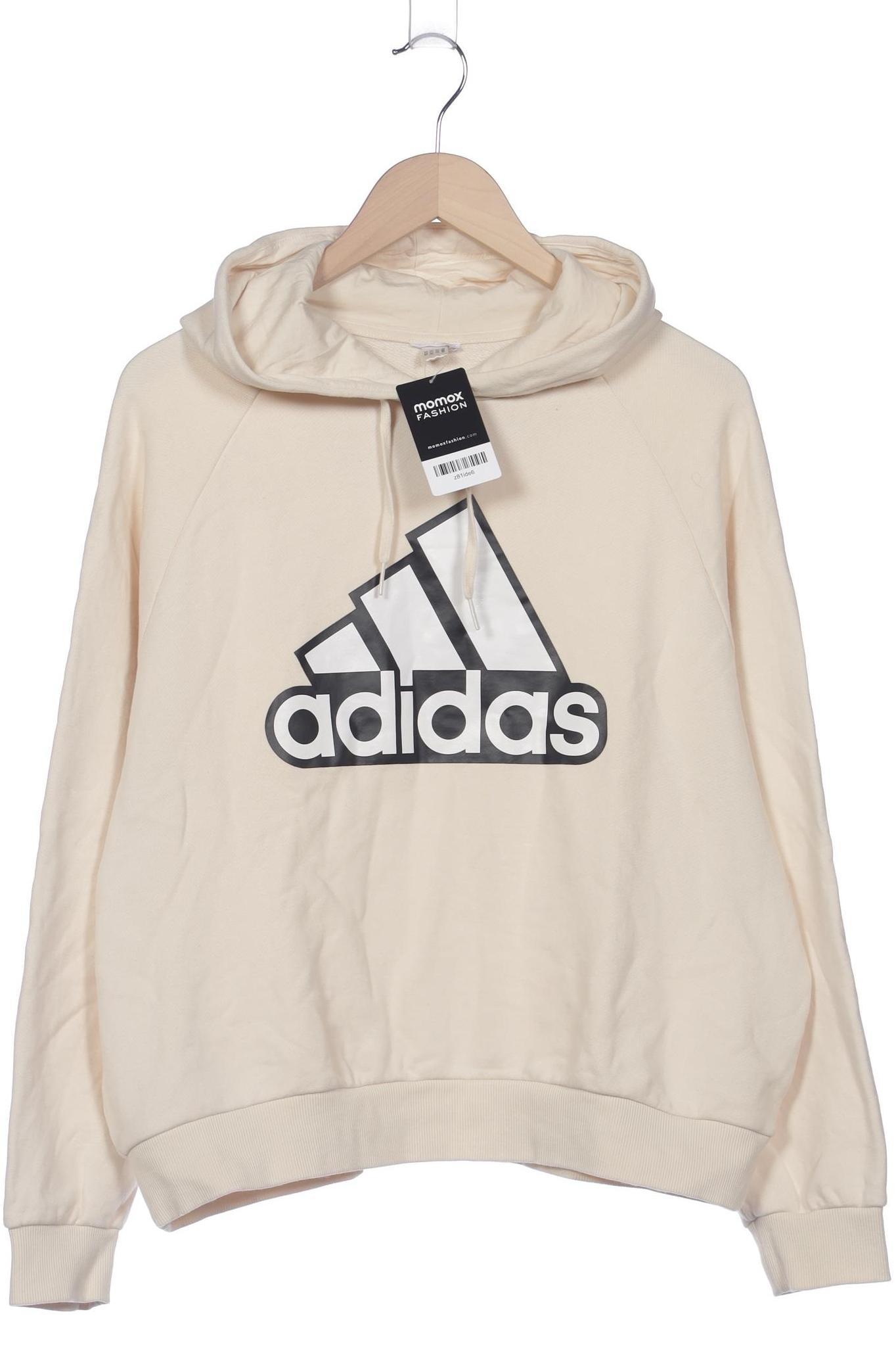 

adidas Damen Kapuzenpullover, cremeweiß, Gr. 42