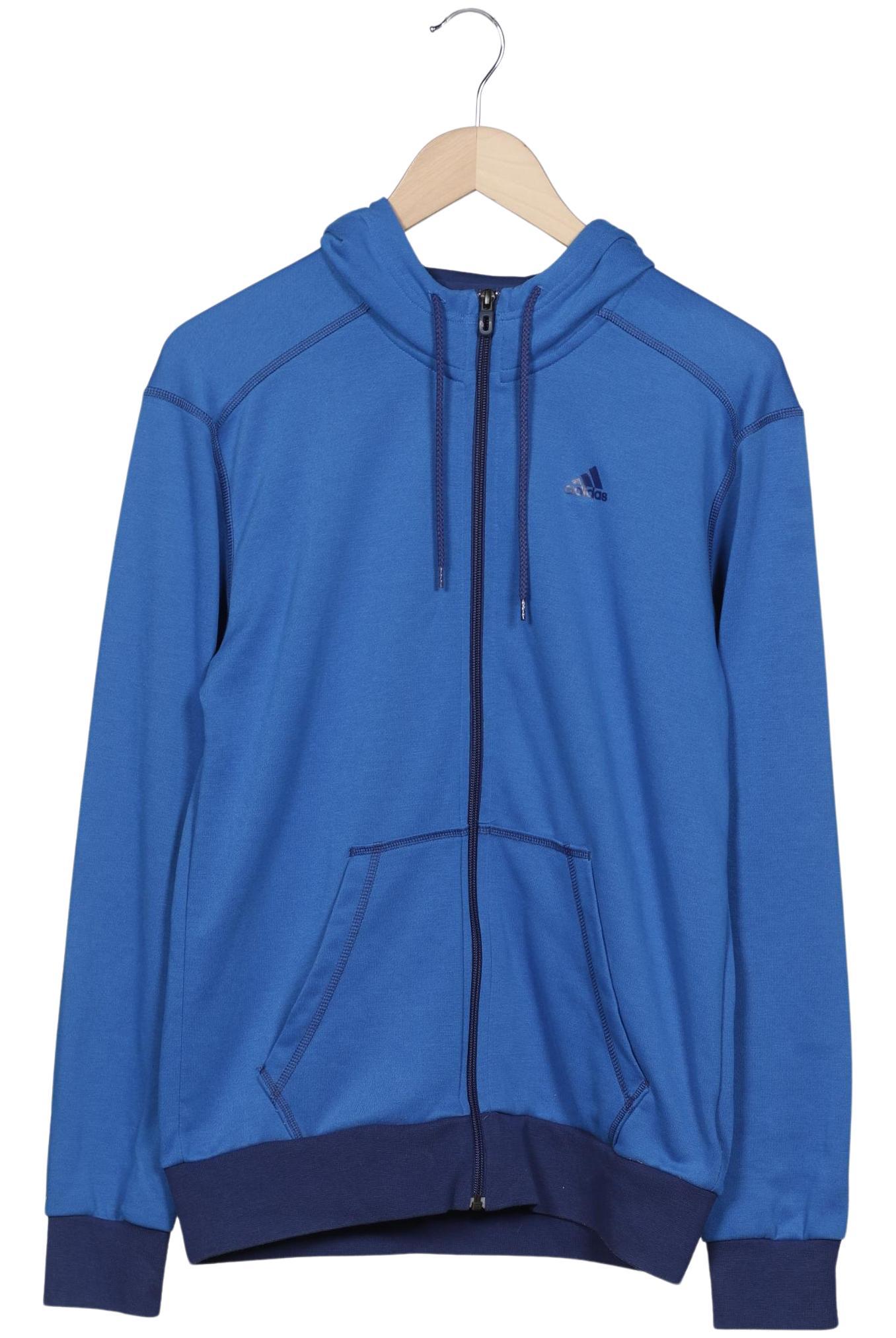 

adidas Damen Kapuzenpullover, blau, Gr. 36