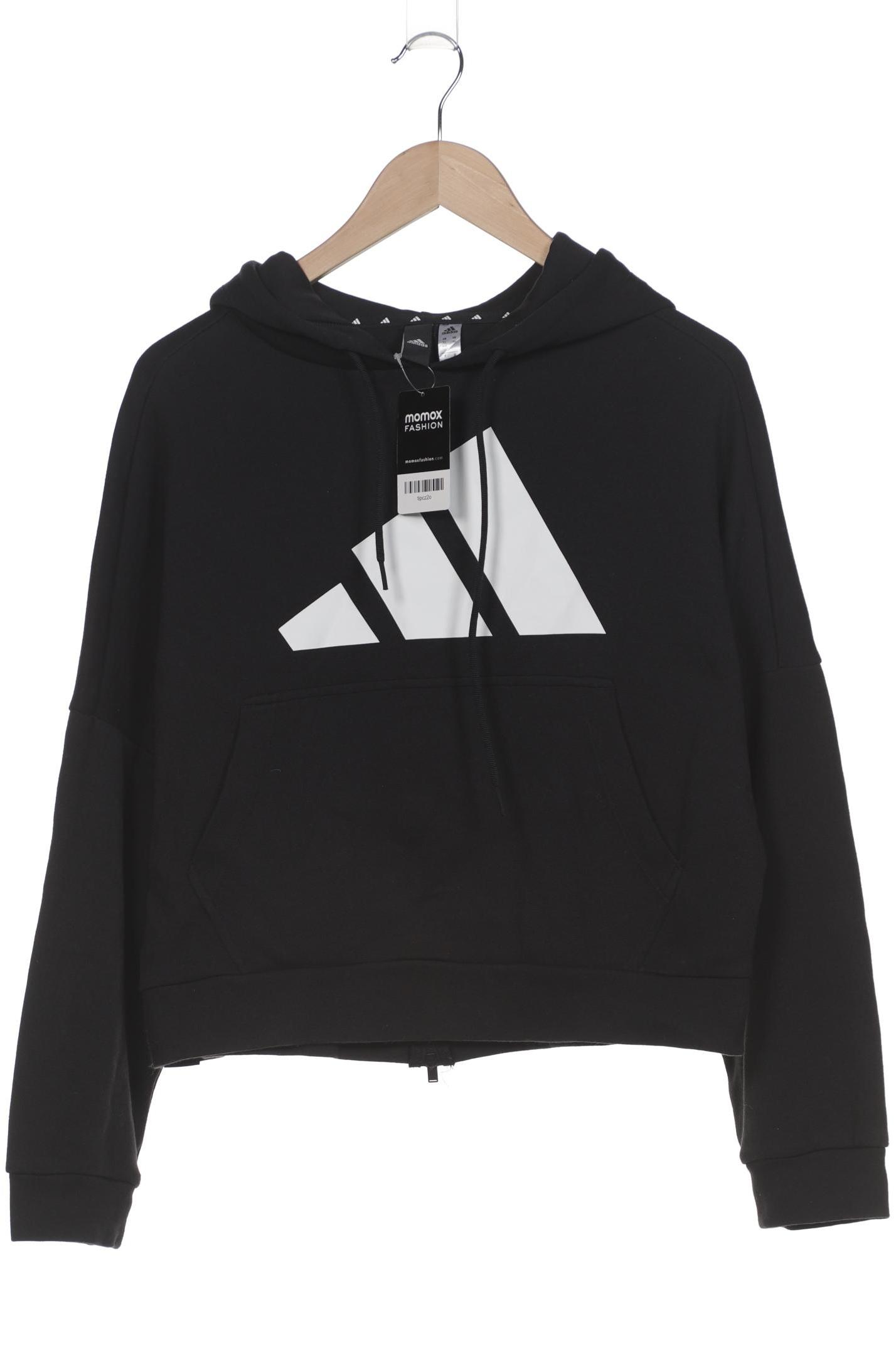 

adidas Damen Kapuzenpullover, schwarz, Gr. 34