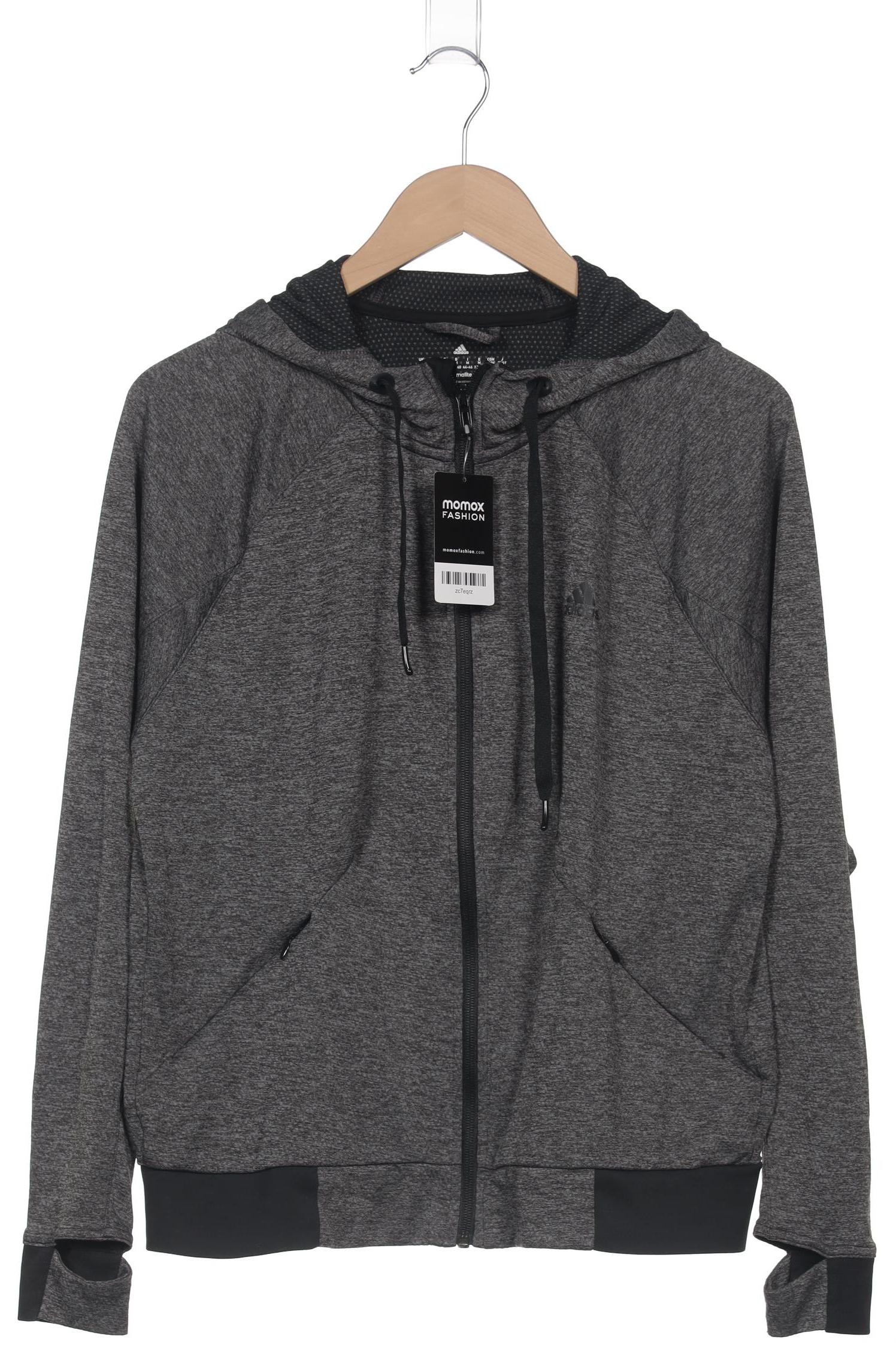 

adidas Damen Kapuzenpullover, grau, Gr. 38