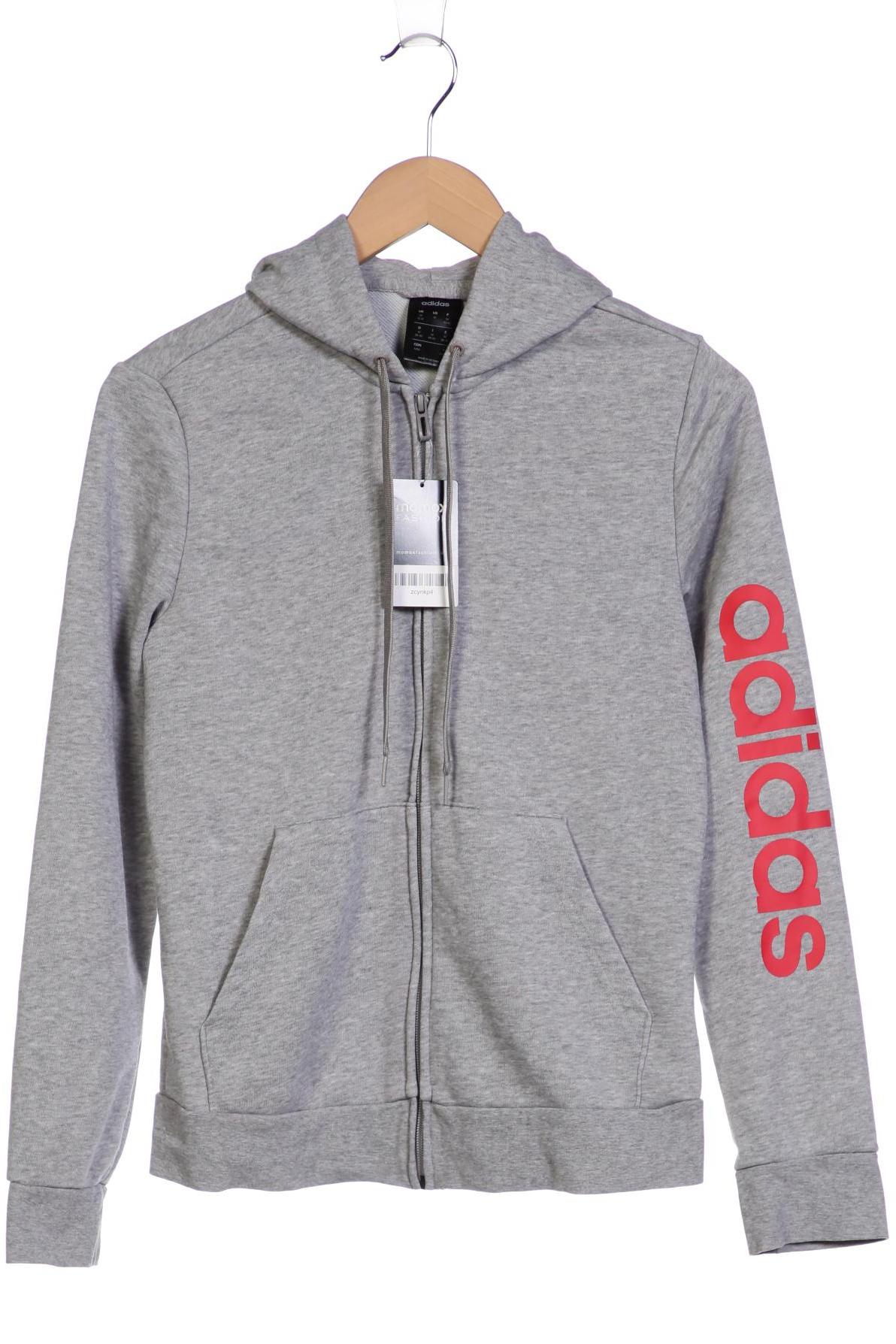 

adidas Damen Kapuzenpullover, grau, Gr. 38