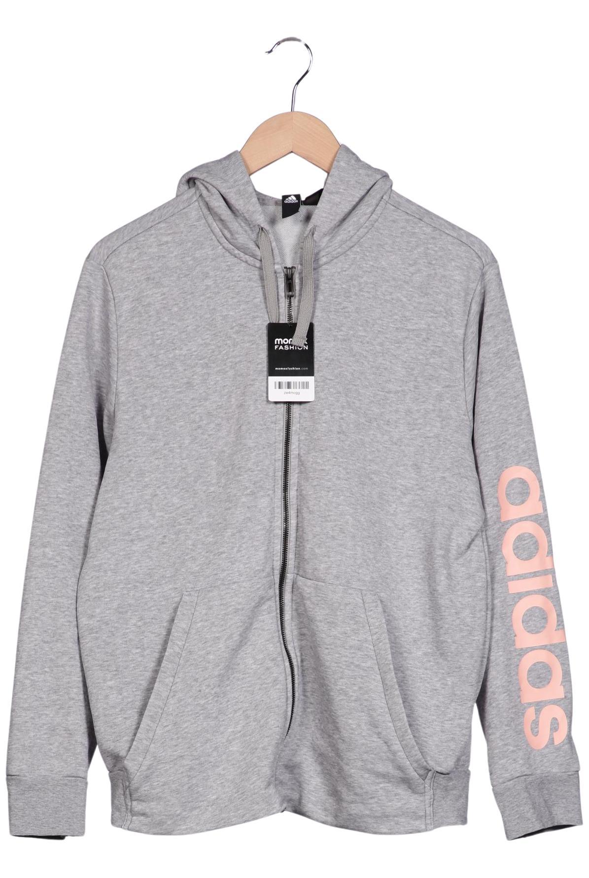 

adidas Damen Kapuzenpullover, grau, Gr. 46