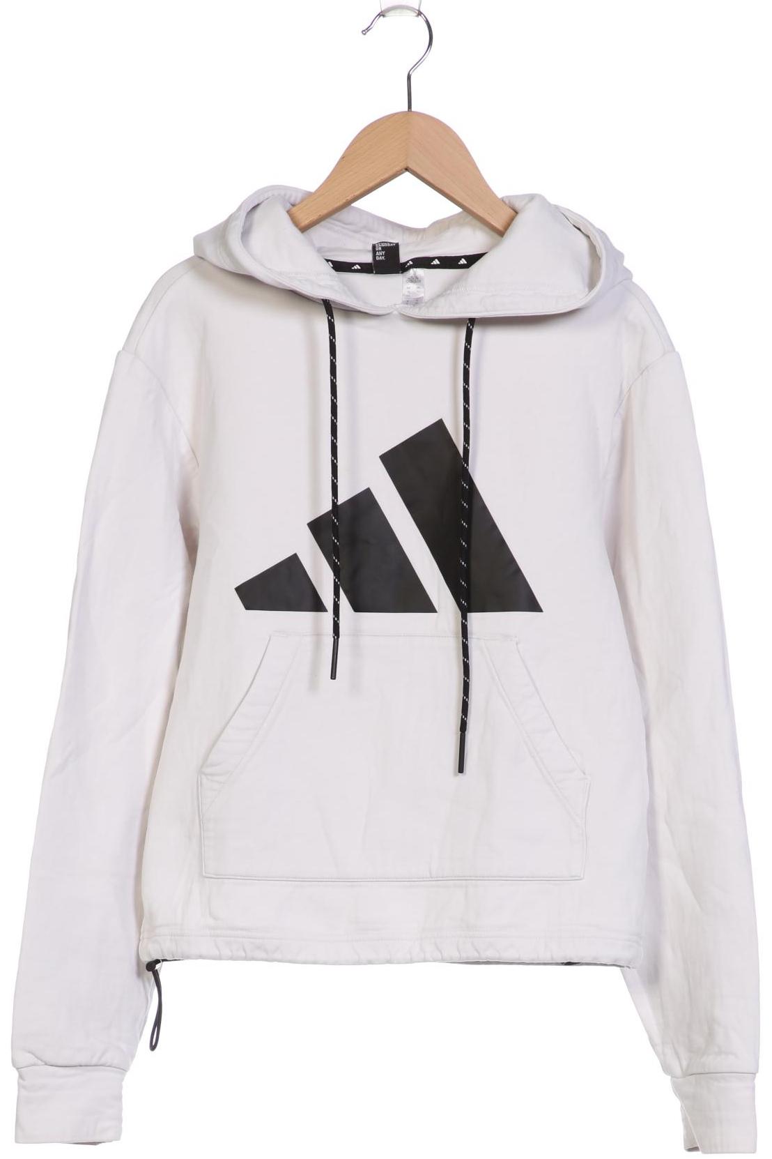 

adidas Damen Kapuzenpullover, weiß, Gr. 34