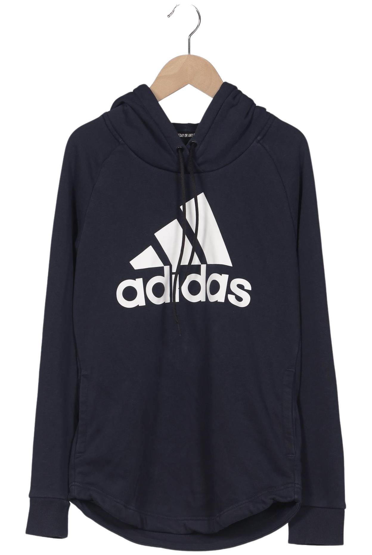 

adidas Damen Kapuzenpullover, marineblau, Gr. 34
