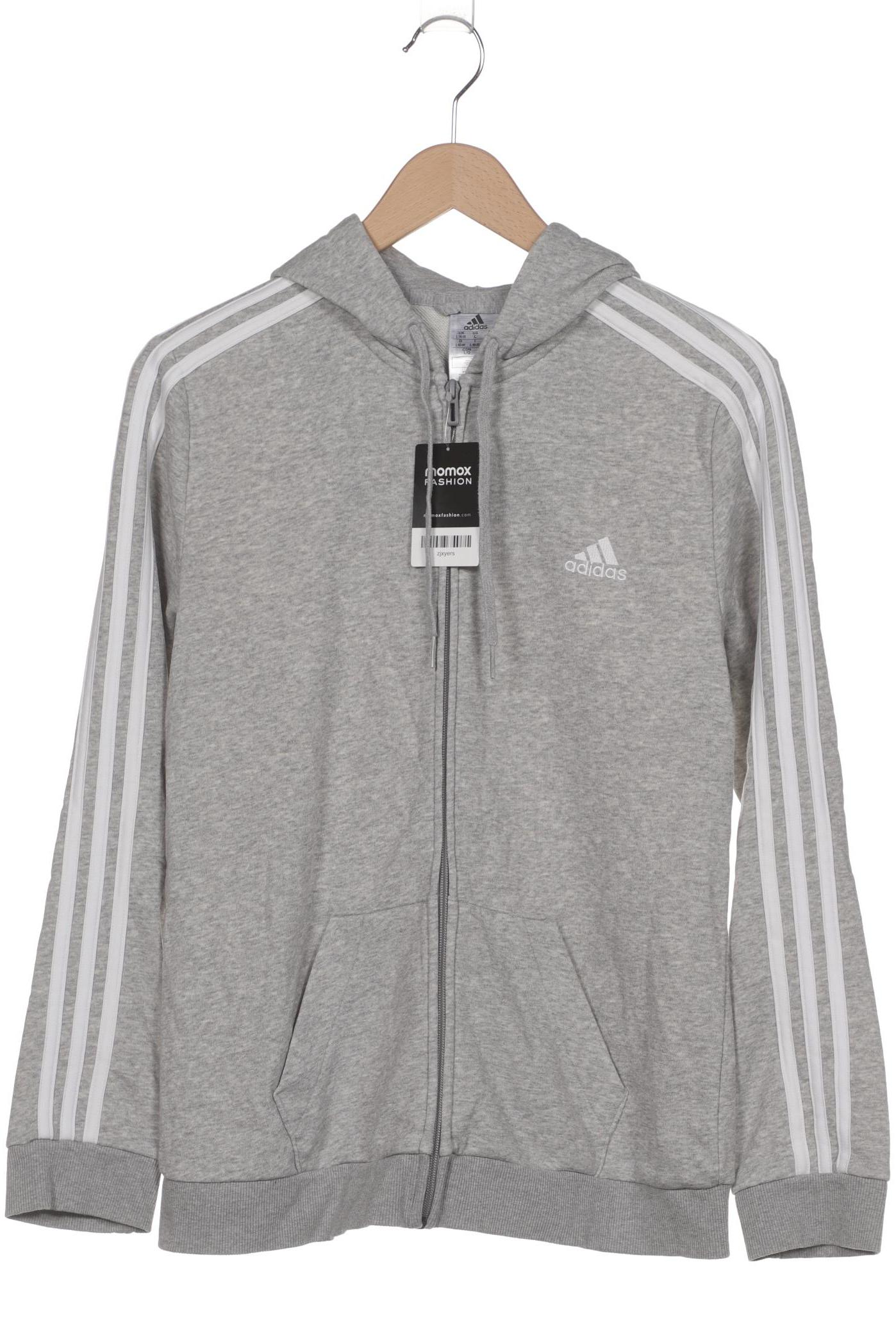 

adidas Damen Kapuzenpullover, grau, Gr. 42