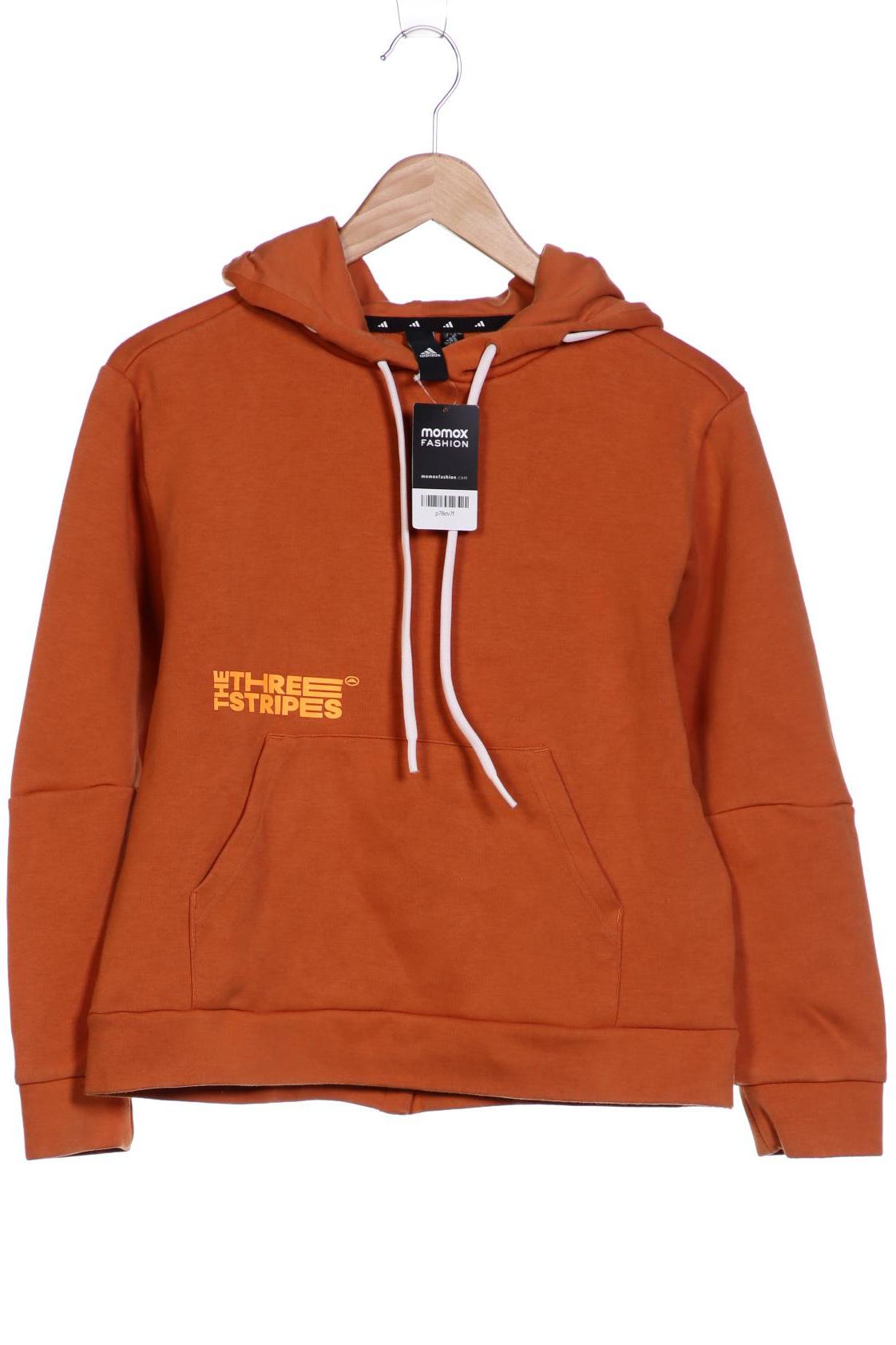 

adidas Damen Kapuzenpullover, orange, Gr. 38