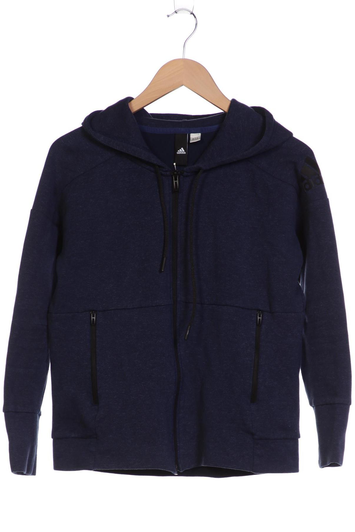 

adidas Damen Kapuzenpullover, marineblau, Gr. 38