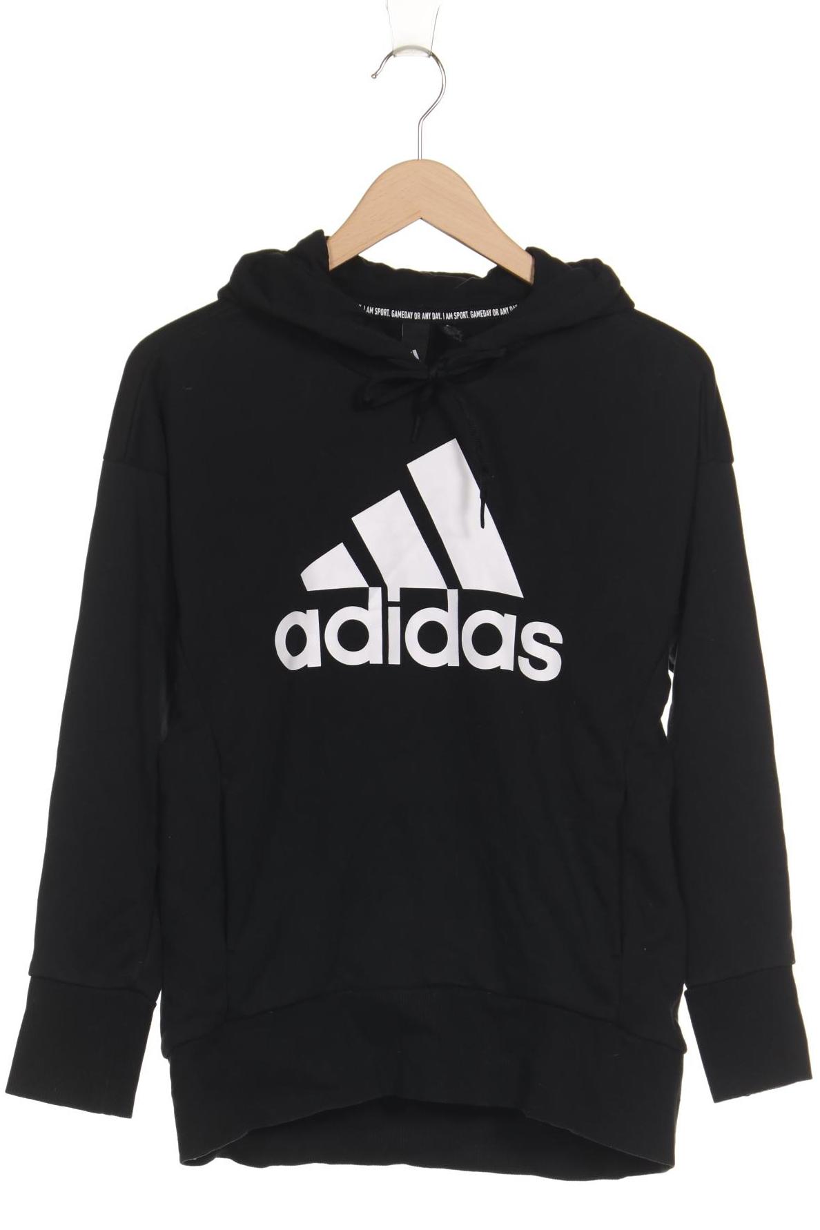 

adidas Damen Kapuzenpullover, schwarz, Gr. 34