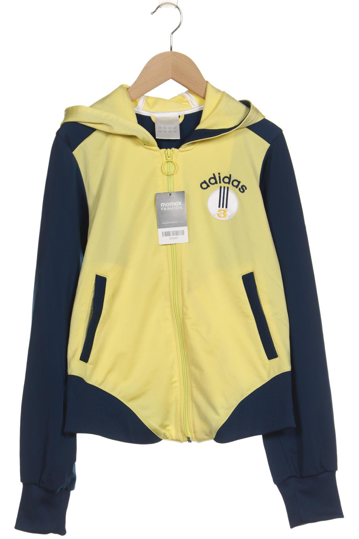 

adidas Damen Kapuzenpullover, gelb, Gr. 36