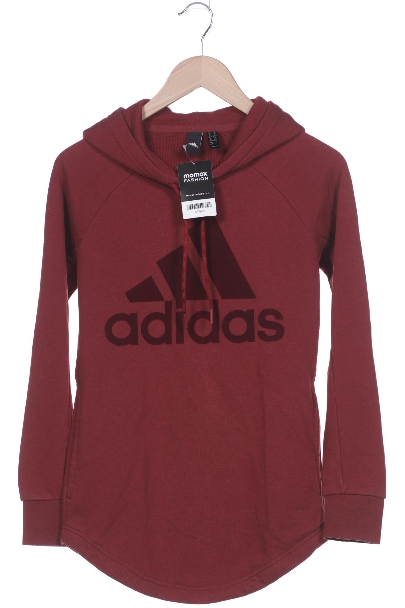 

adidas Damen Kapuzenpullover, bordeaux, Gr. 34