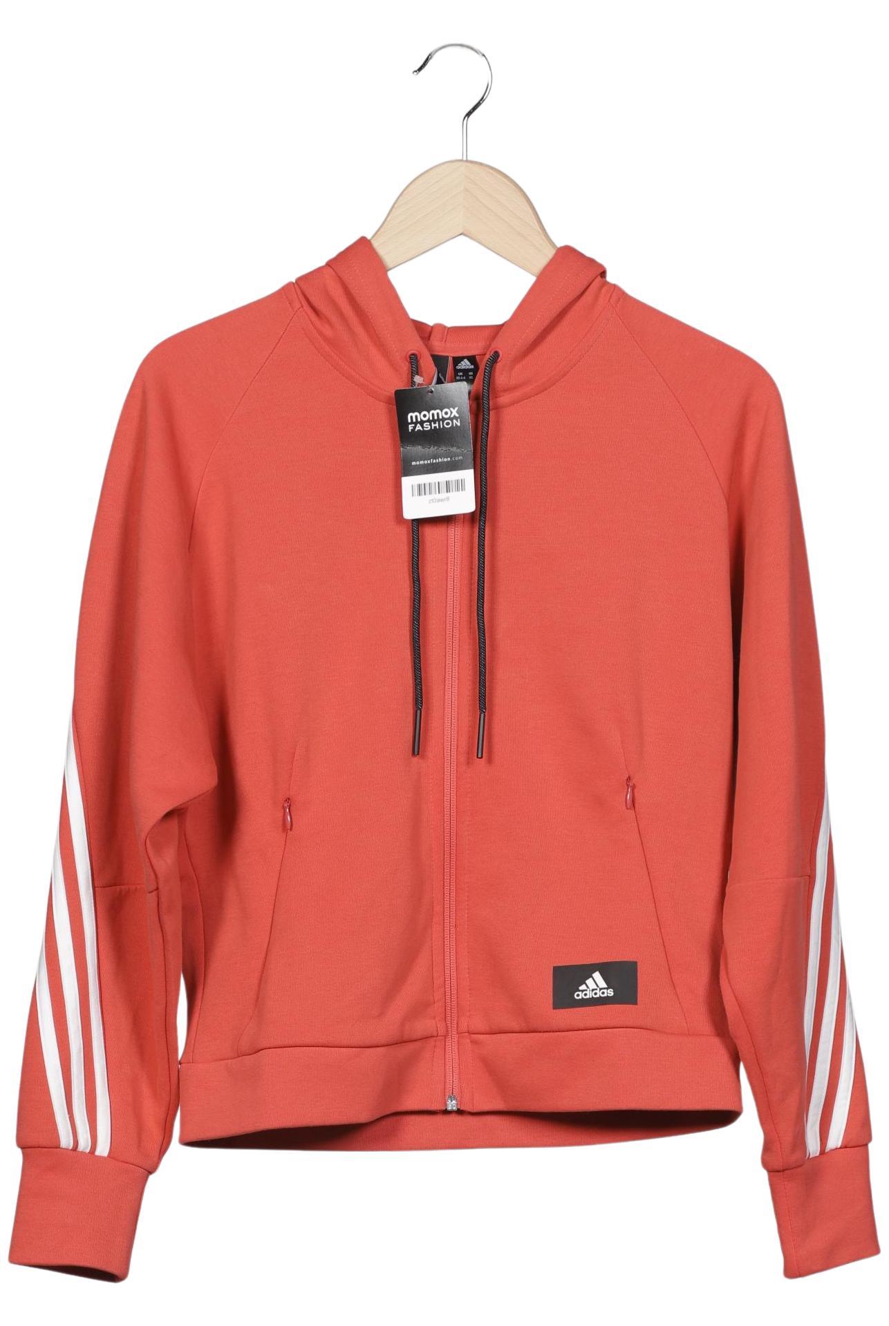 

adidas Damen Kapuzenpullover, rot, Gr. 34