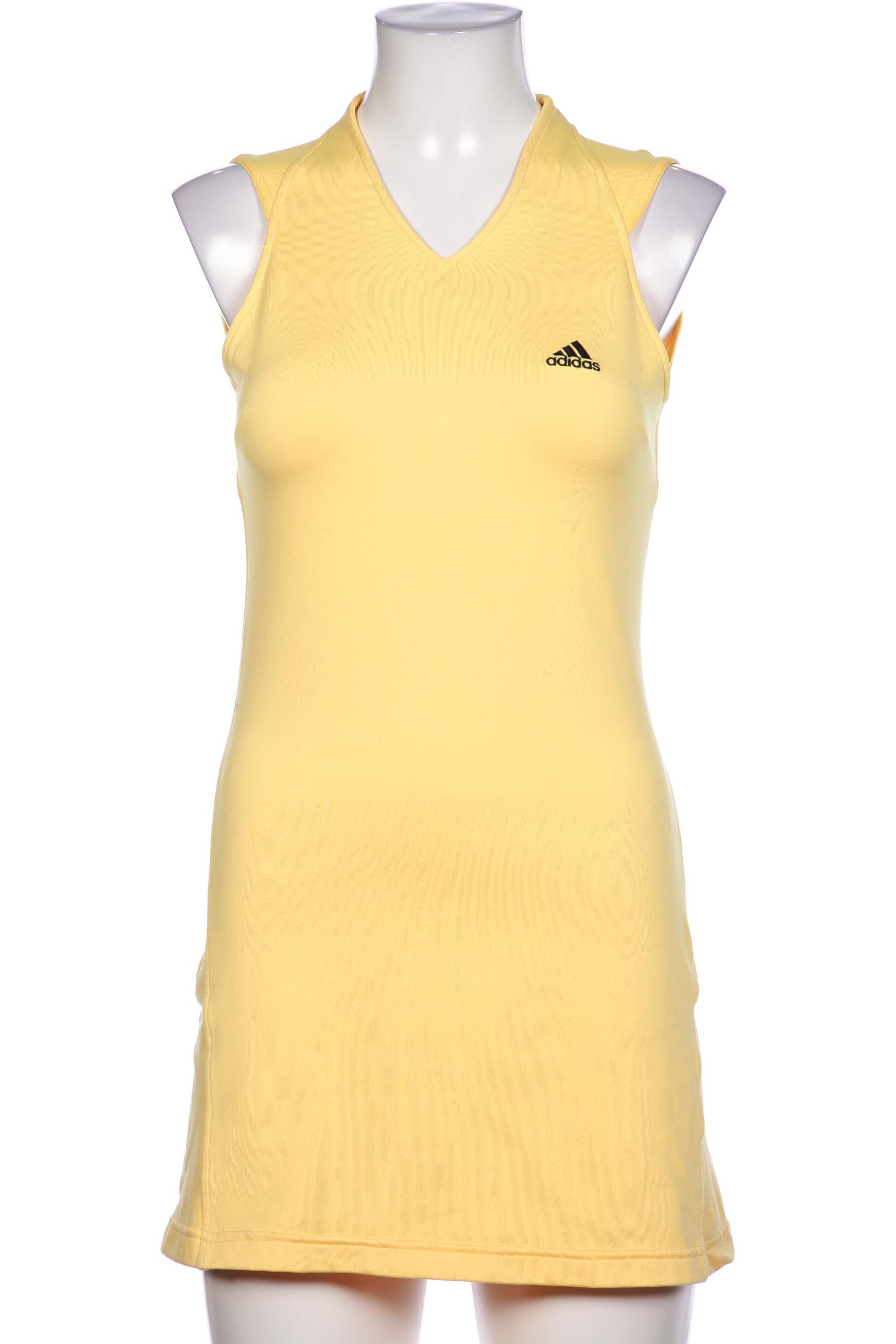 

adidas Damen Kleid, gelb, Gr. 38