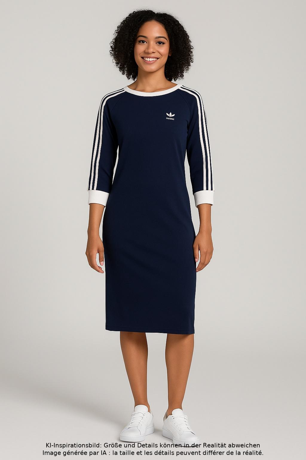 

adidas Damen Kleid, mehrfarbig, Gr. 34