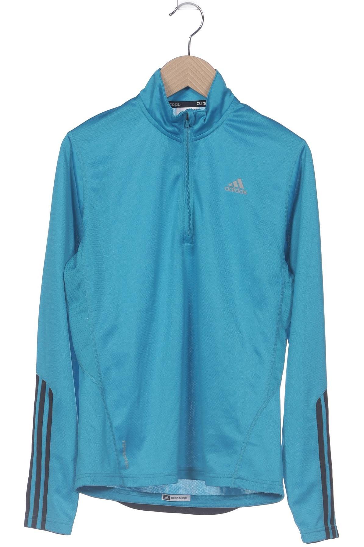 

adidas Damen Langarmshirt, blau, Gr. 38