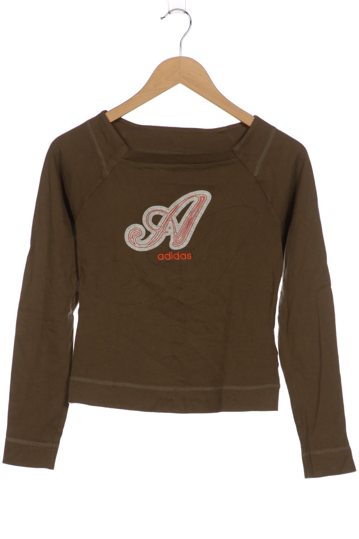 

adidas Damen Langarmshirt, grün, Gr. 36