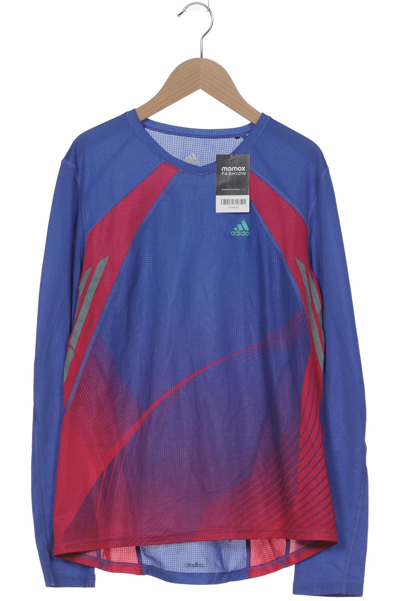 

adidas Damen Langarmshirt, blau, Gr. 42