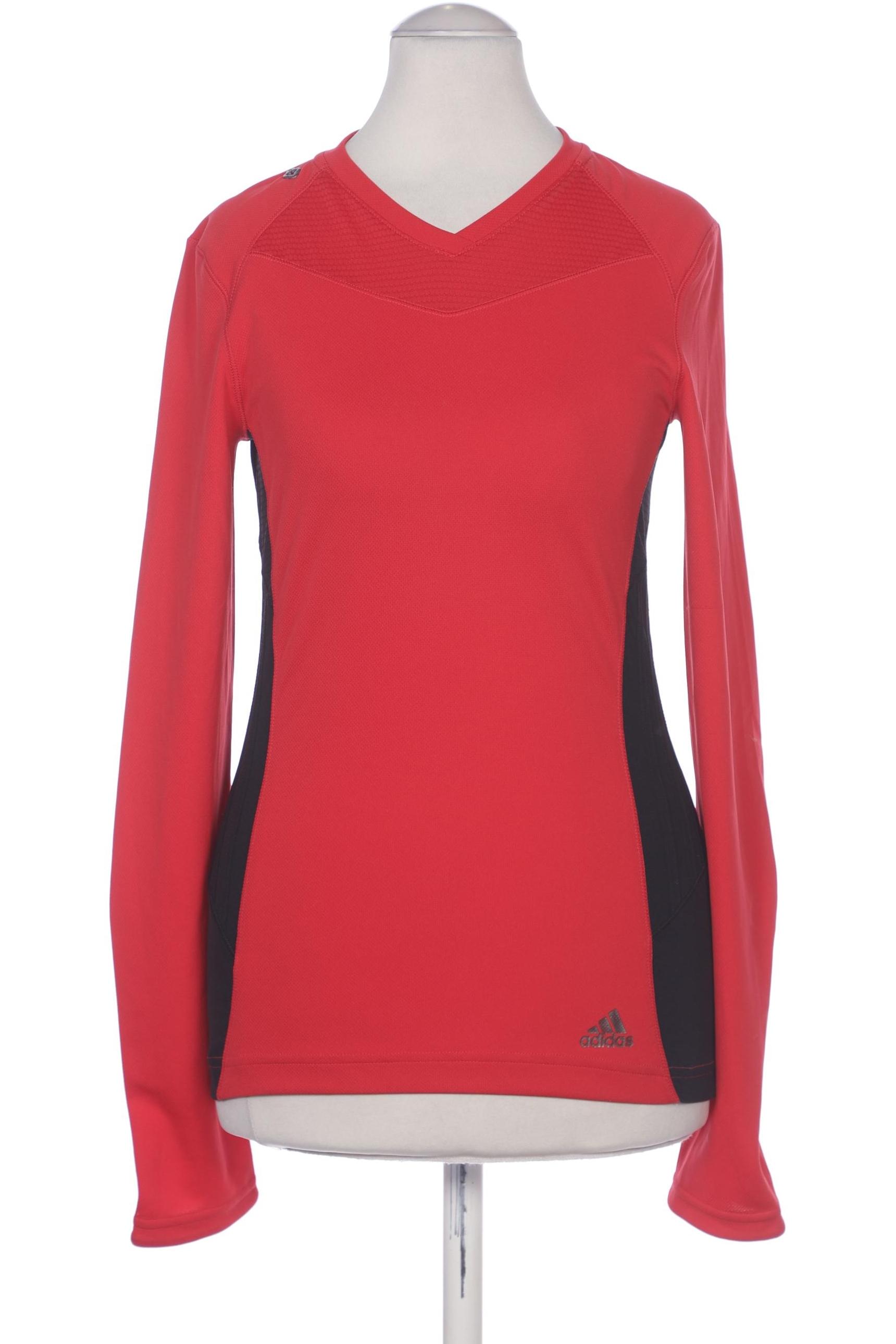 

adidas Damen Langarmshirt, rot, Gr. 34
