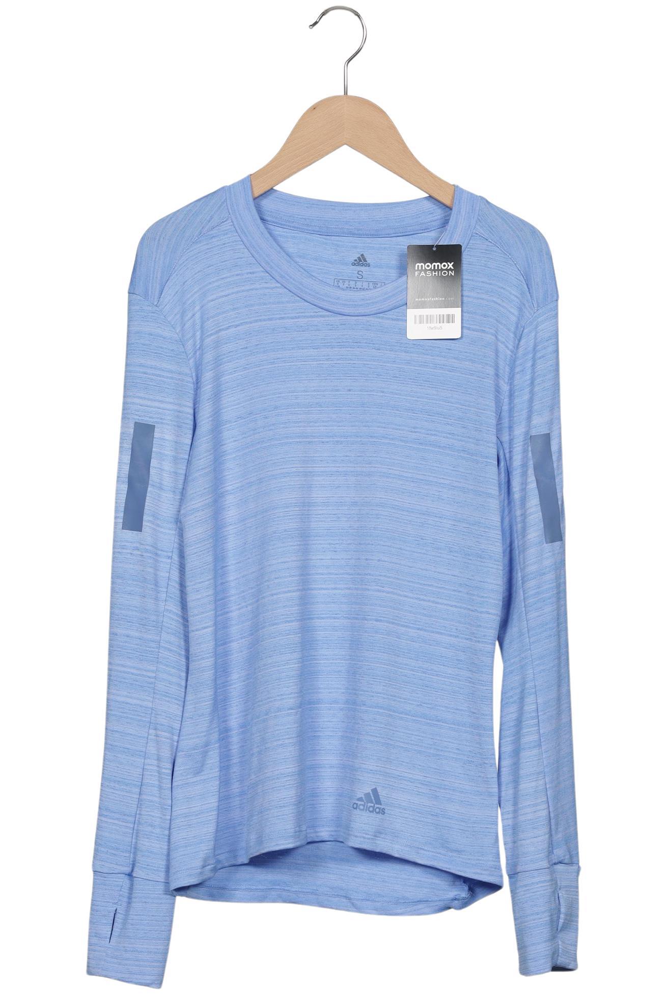

adidas Damen Langarmshirt, blau, Gr. 36
